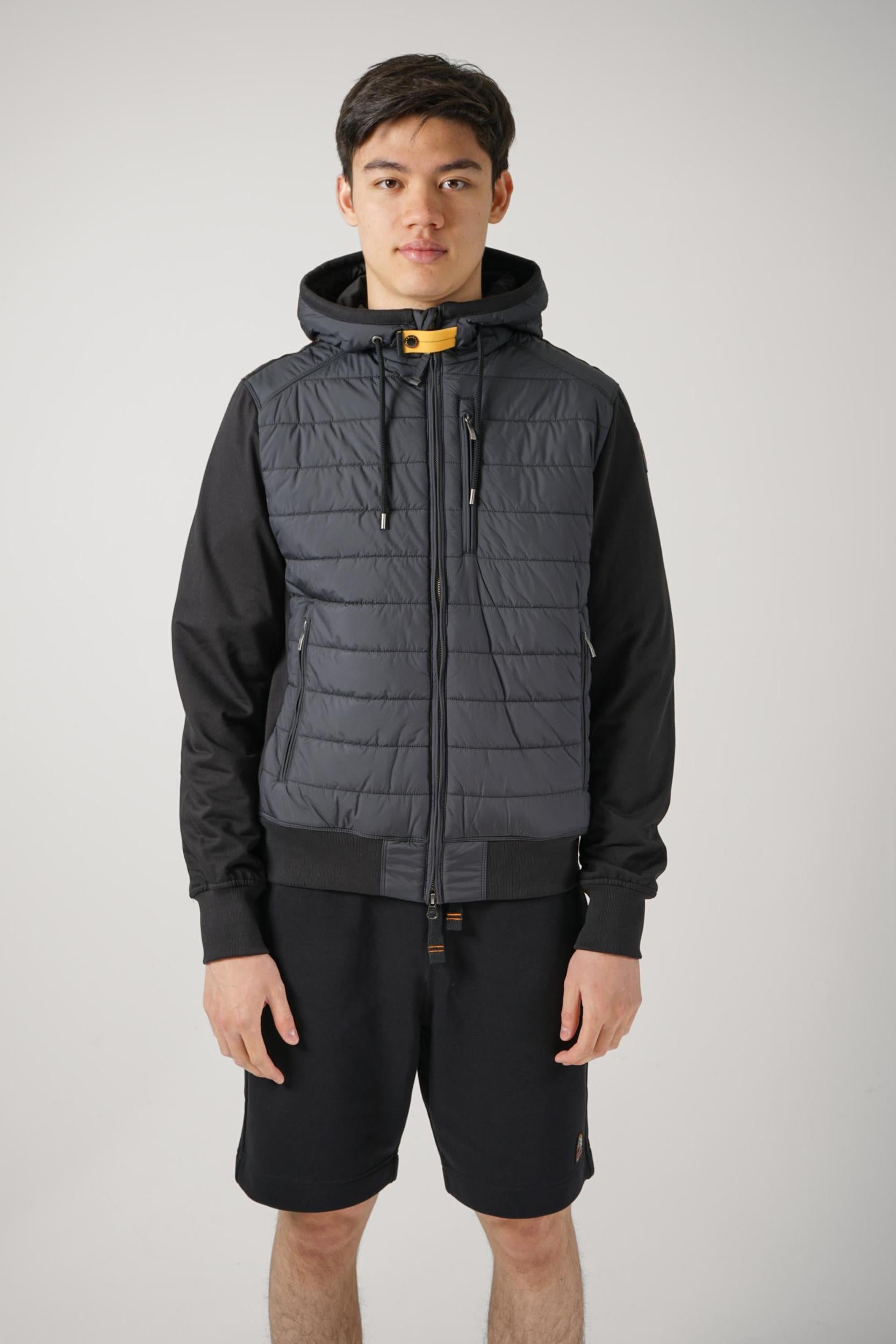 Parajumper Fleece &Amp; Puffer Jacket Black