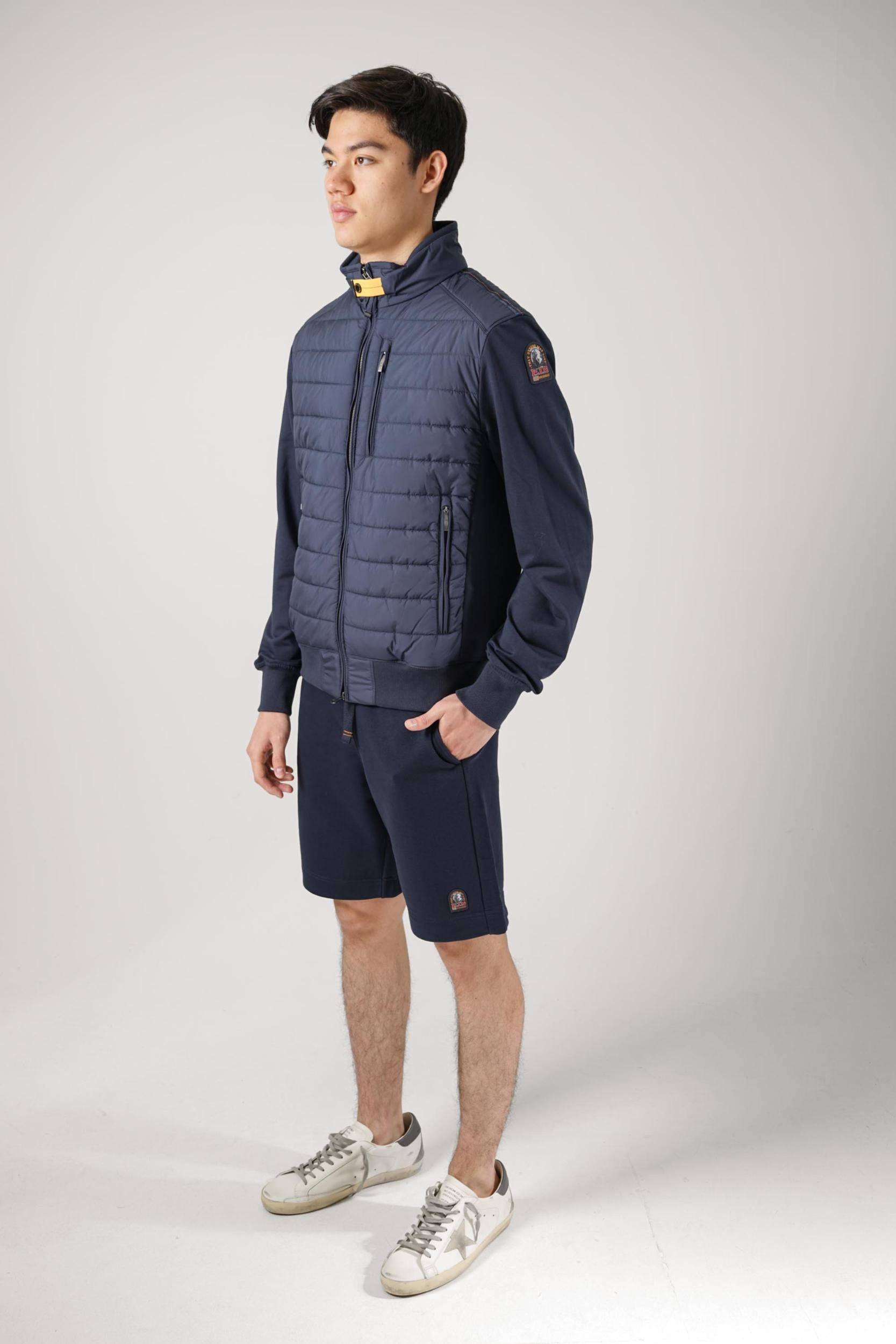 Parajumper Fleece &Amp; Puffer Jacket Navy