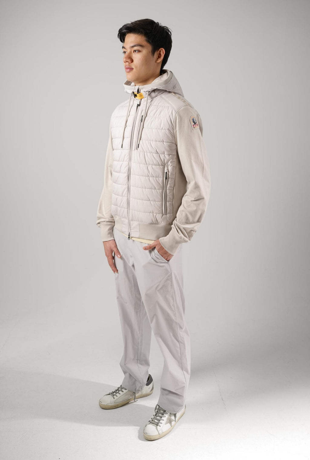 Parajumper Fleece &Amp; Puffer Light Brown