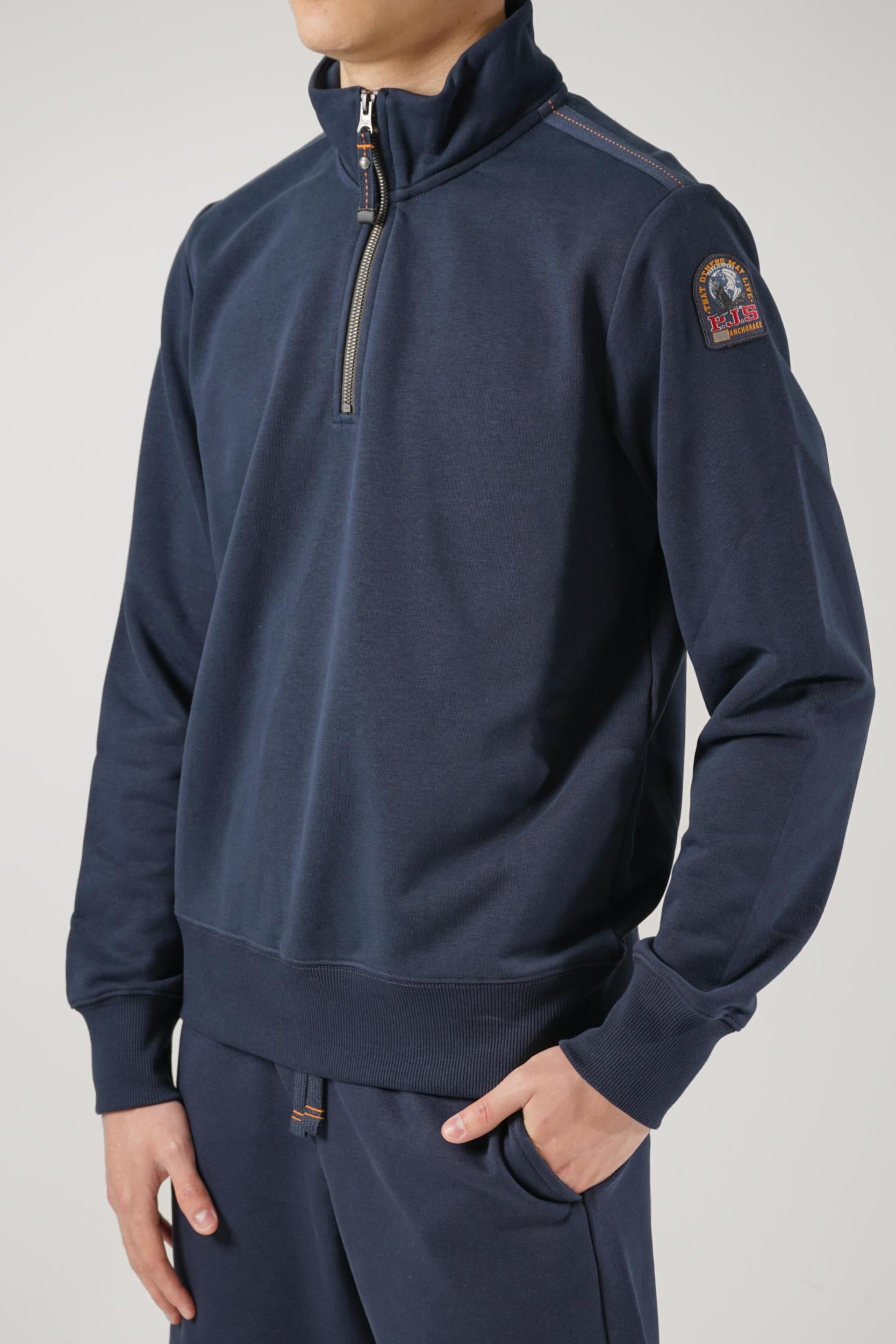 Parajumper Half Zip Sweater Navy