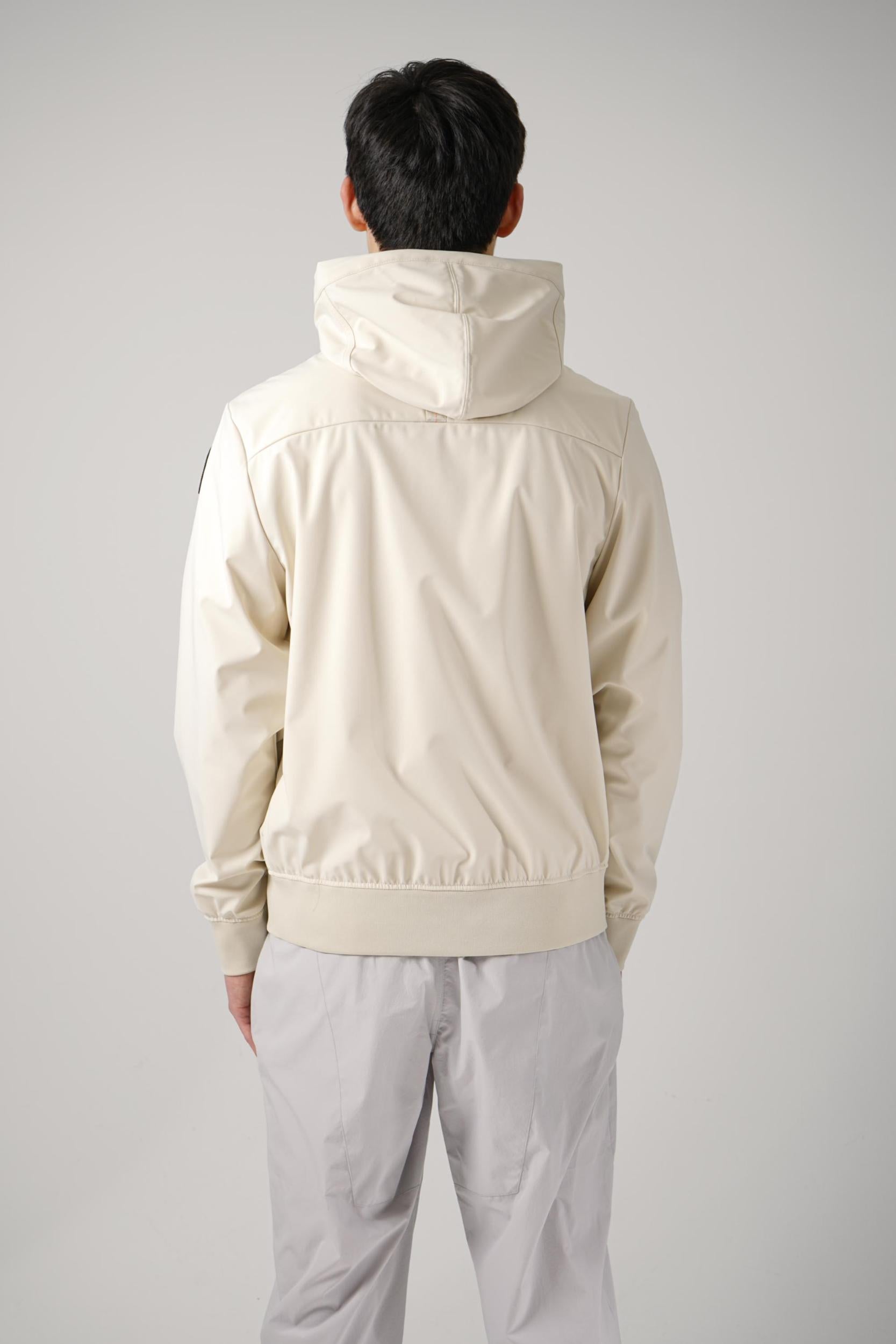 Parajumper Hooded Bomber Jacket  Beige
