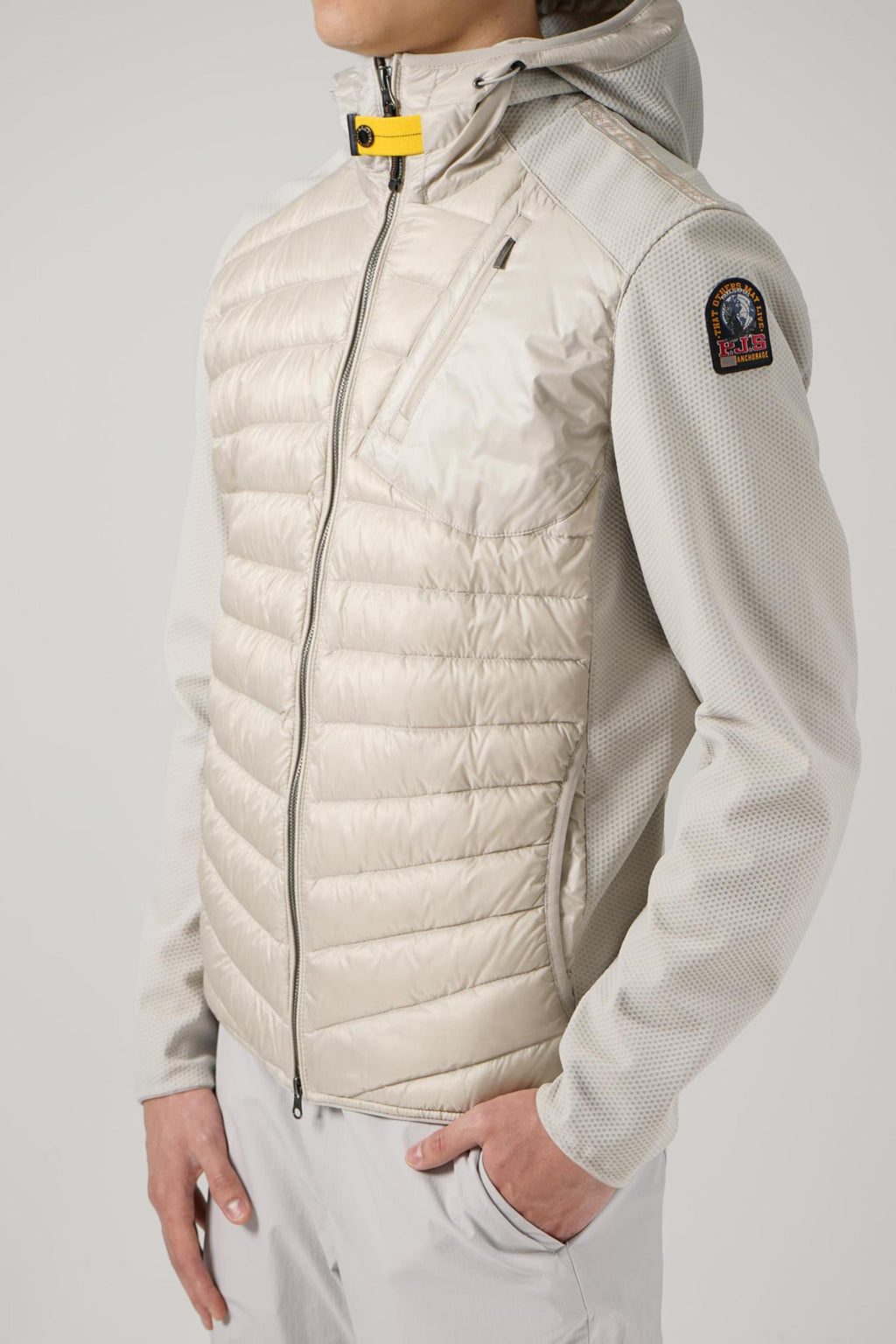Parajumper Nolan Fleece Hooded Jacket Light Brown