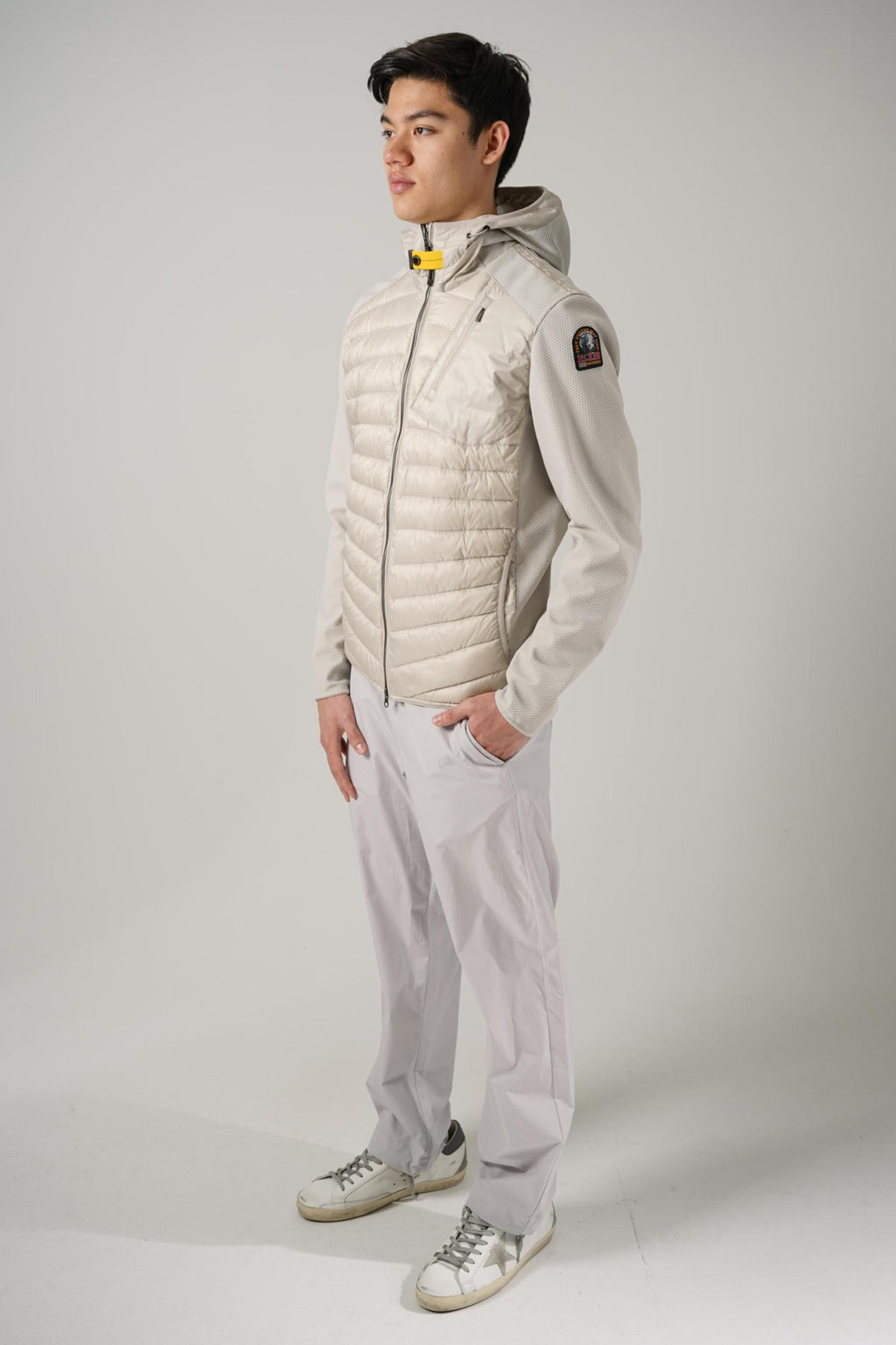 Parajumper Nolan Fleece Hooded Jacket Light Brown