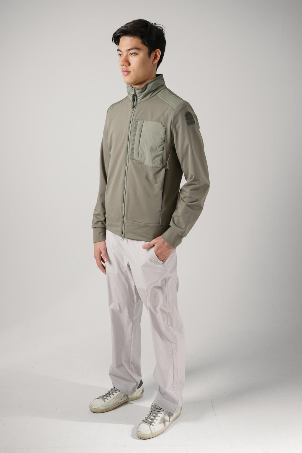Parajumper Travel Hybrid Jacket Green