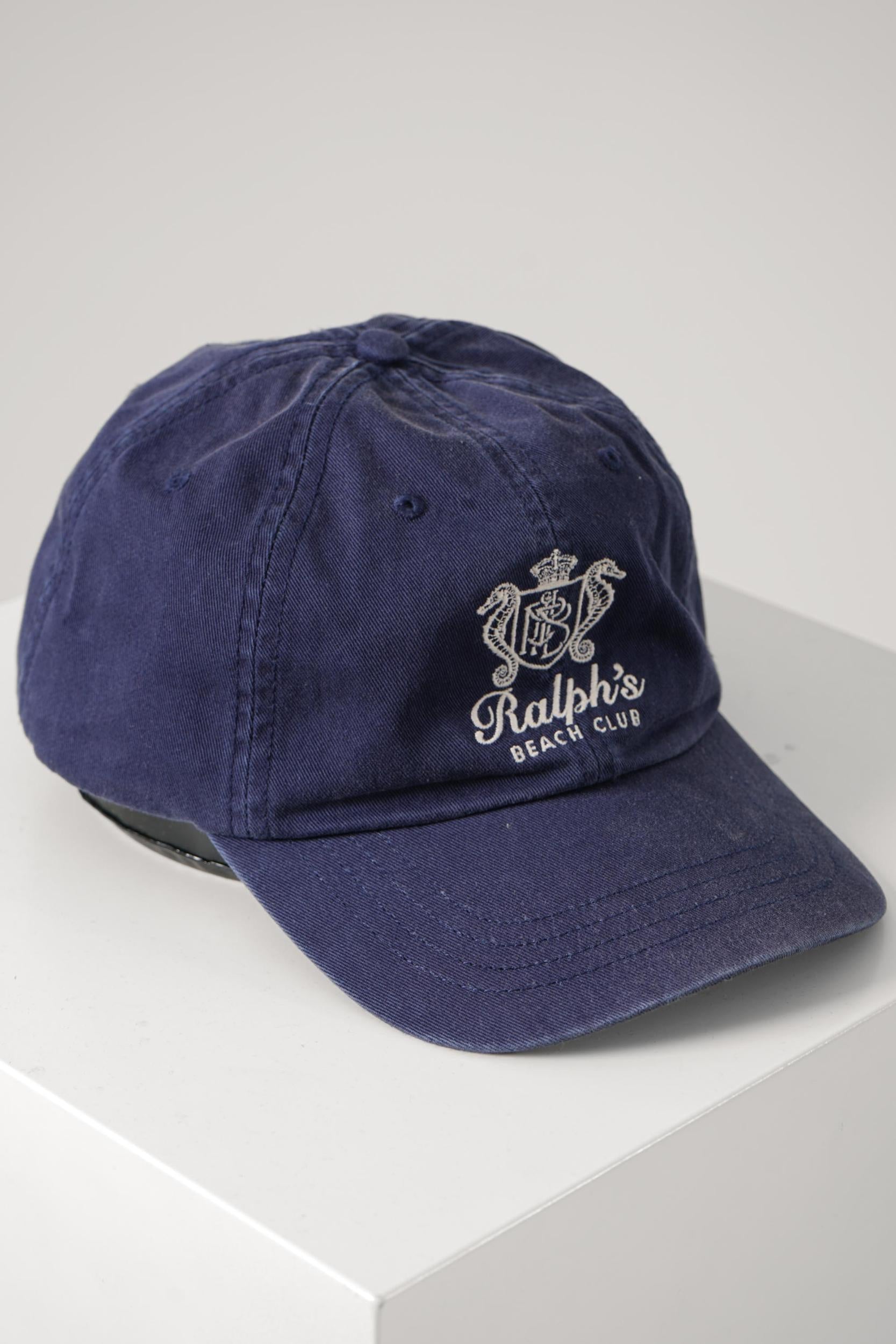 Ralph Lauren Beach Club Classic Sport Cap Navy