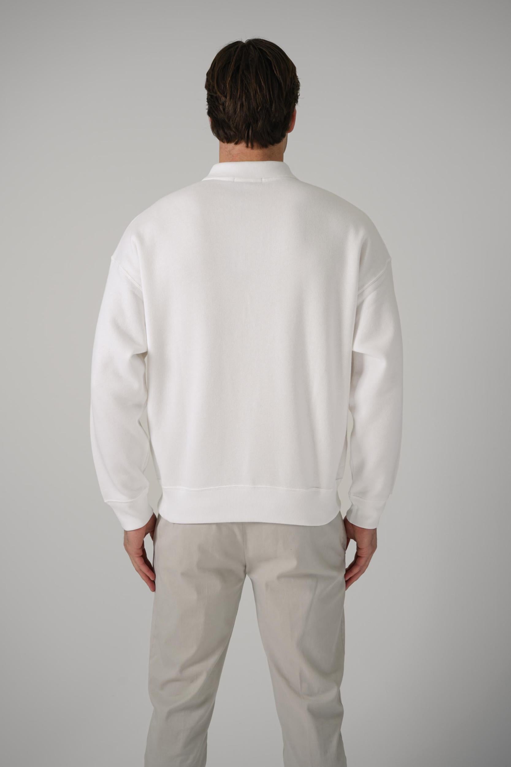 Ralph Lauren Beach Club Polo Sweater White