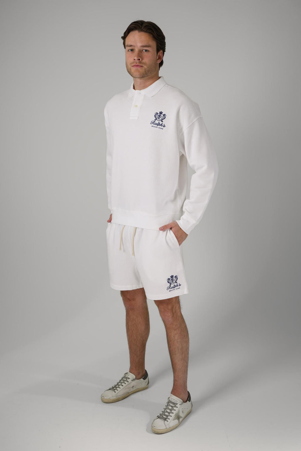 Ralph Lauren Beach Club Sweatshorts White