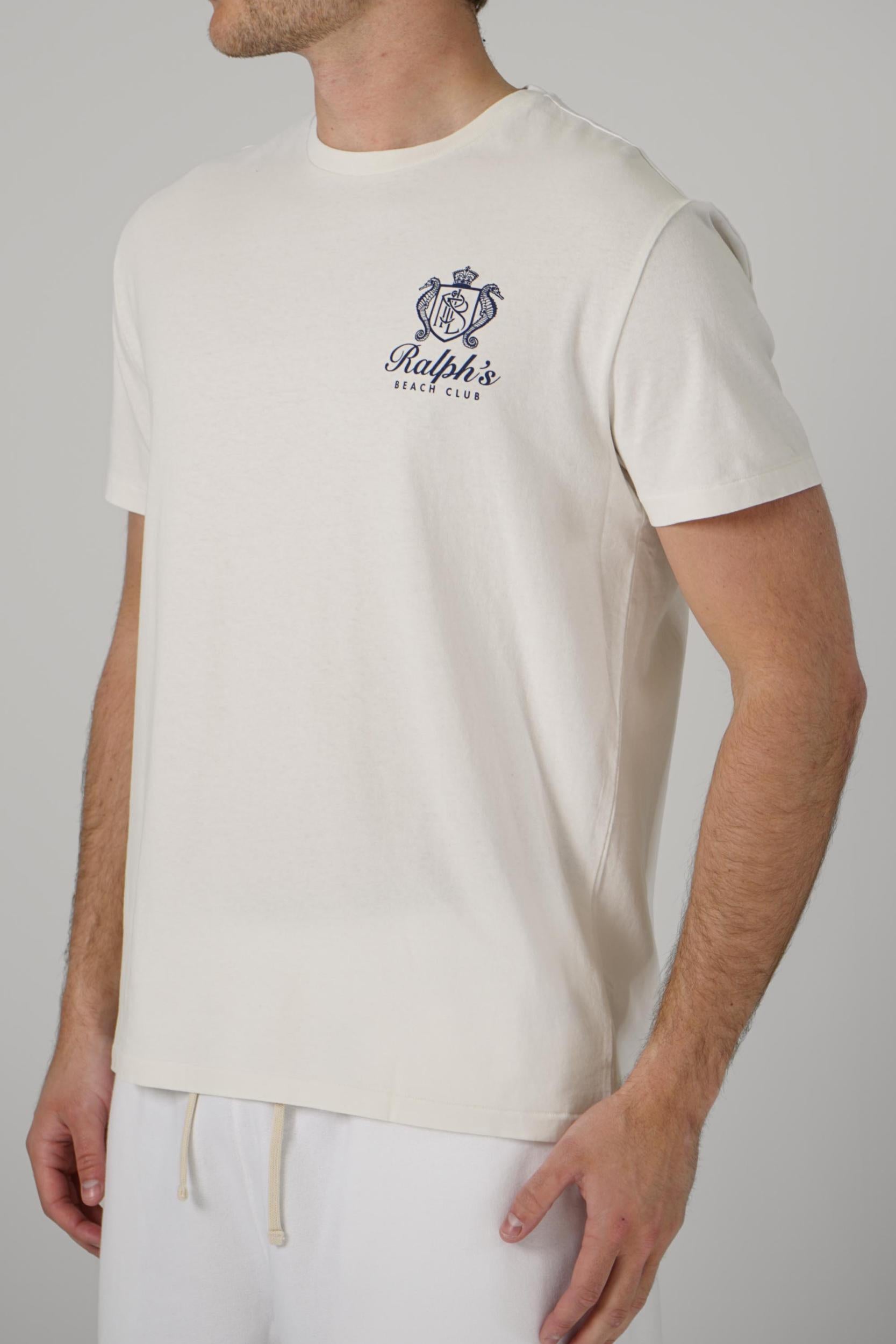 Ralph Lauren Beach Club T-Shirt Off White