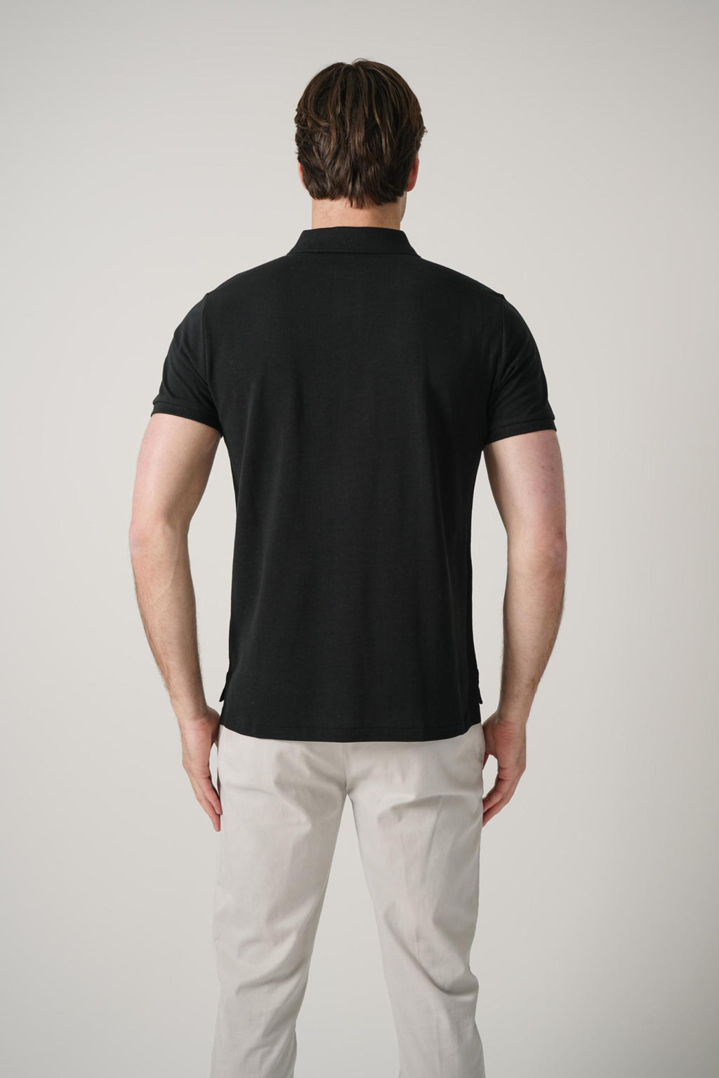 Ralph Lauren Classic Two Buttoned Polo Black