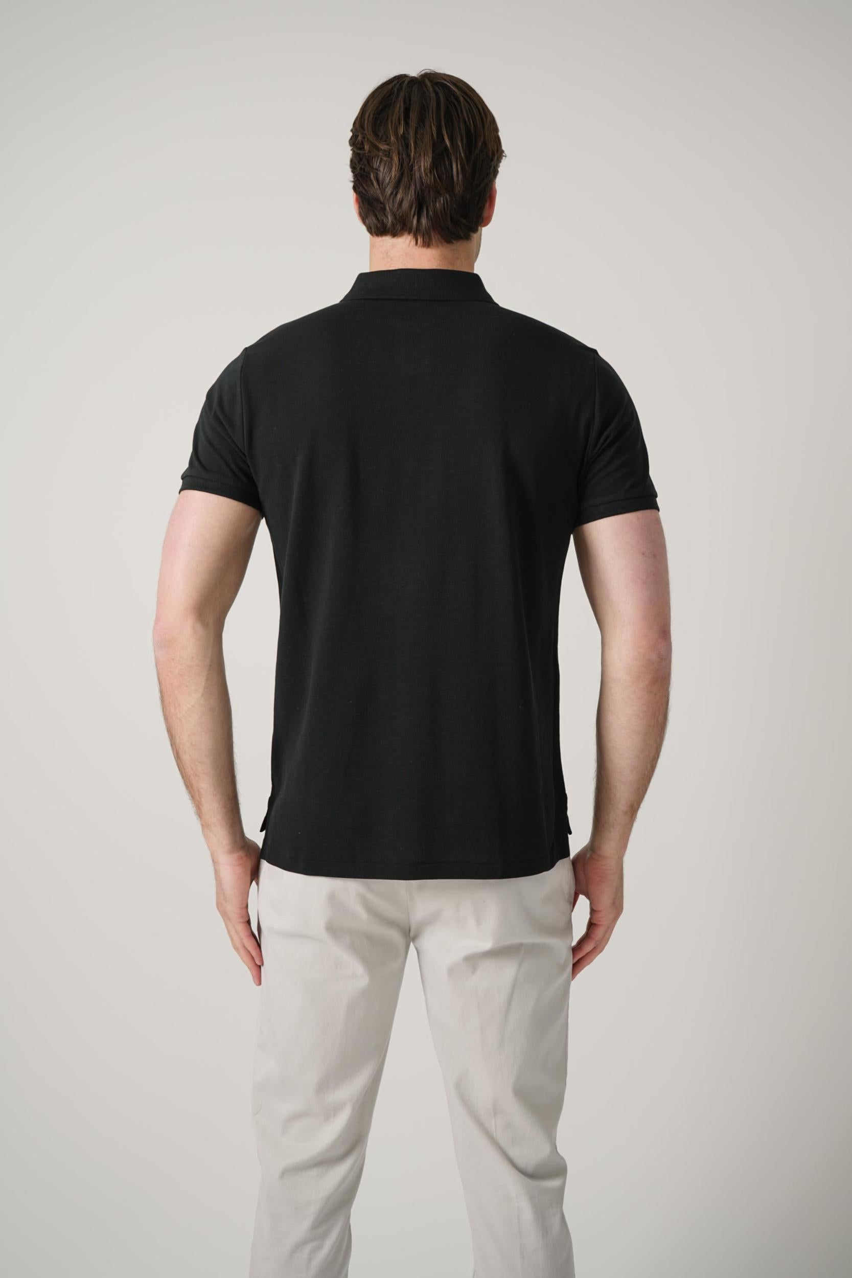 Ralph Lauren Classic Two Buttoned Polo Black