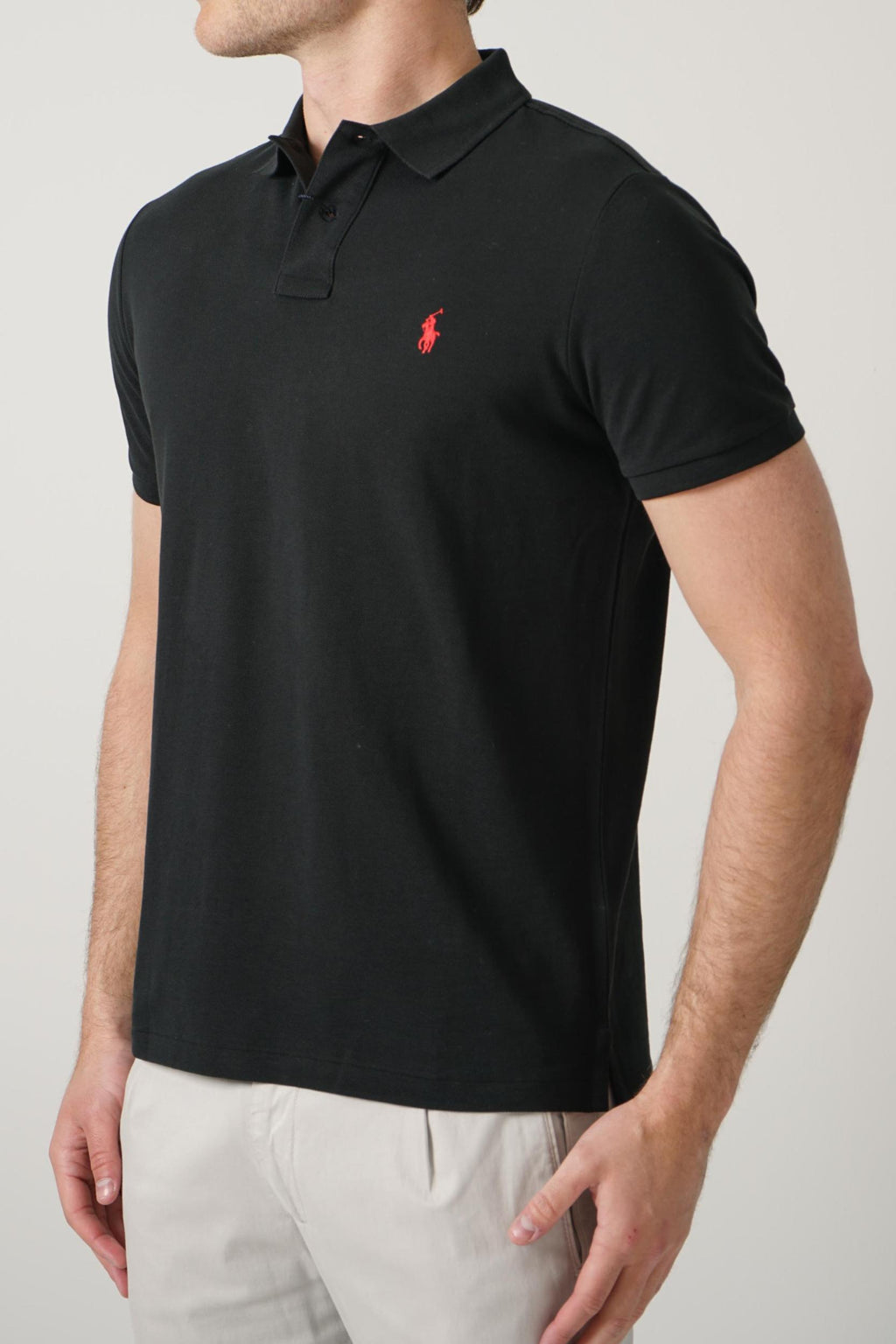 Ralph Lauren Classic Two Buttoned Polo Black