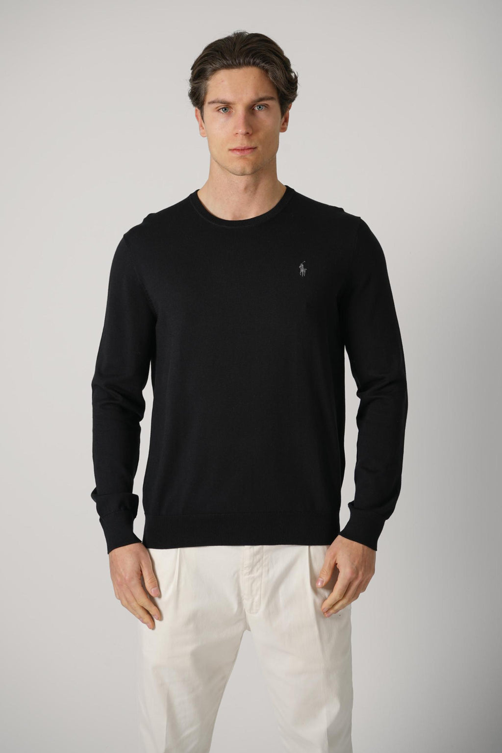 Ralph Lauren Cotton Sweater Black