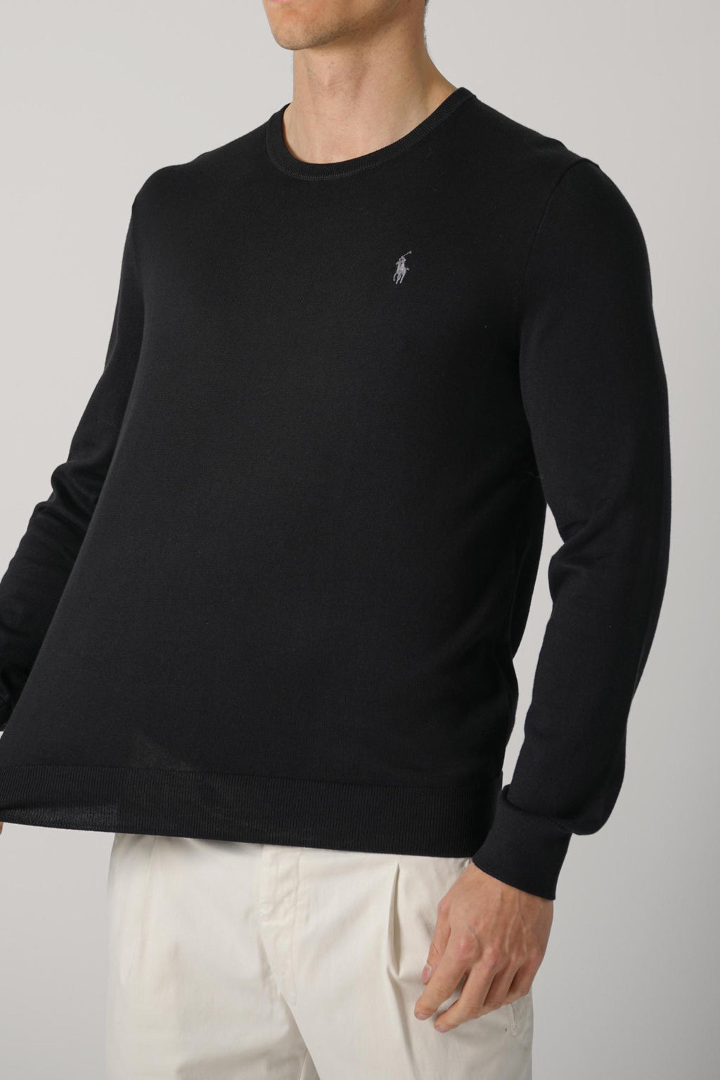 Ralph Lauren Cotton Sweater Black