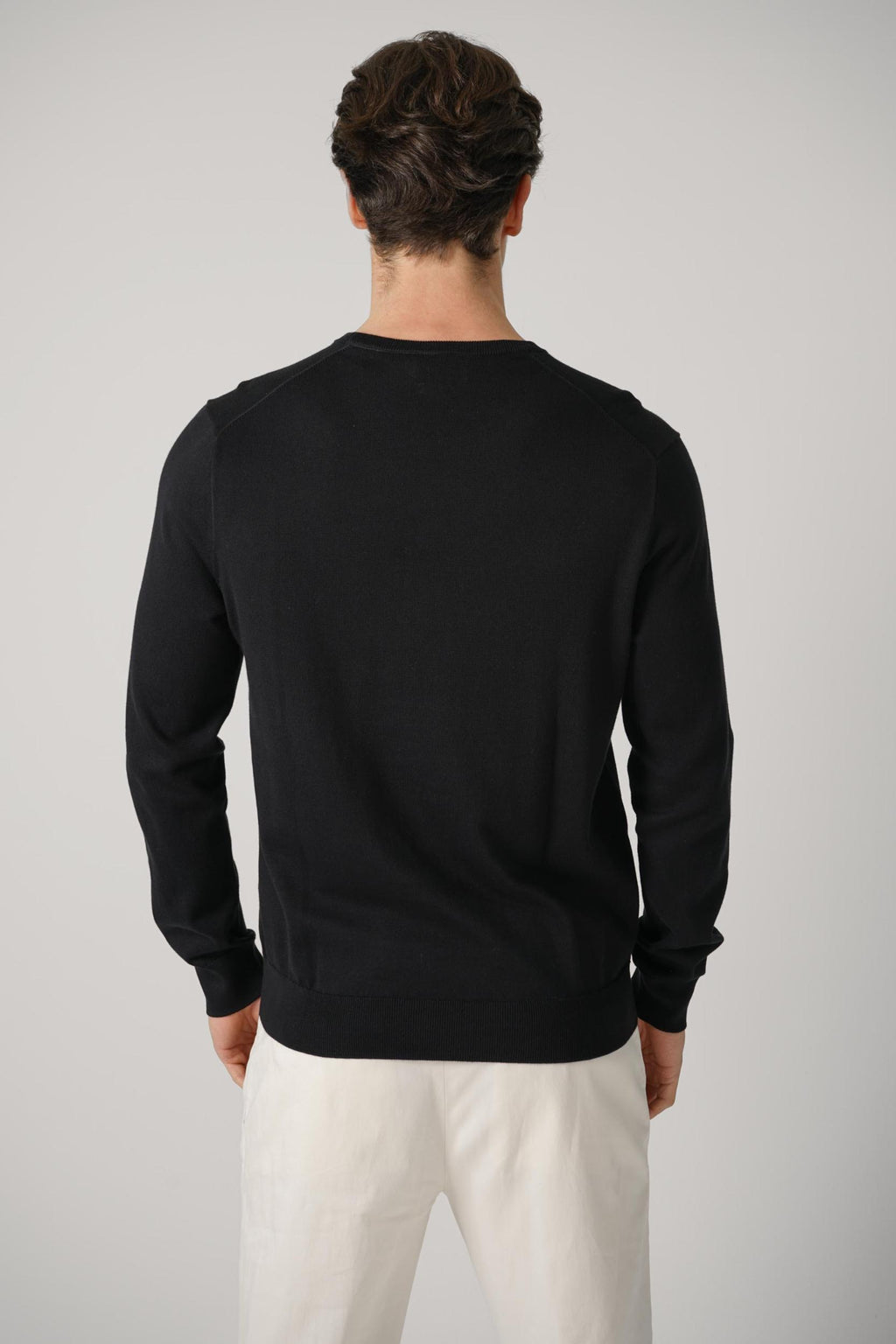 Ralph Lauren Cotton Sweater Black
