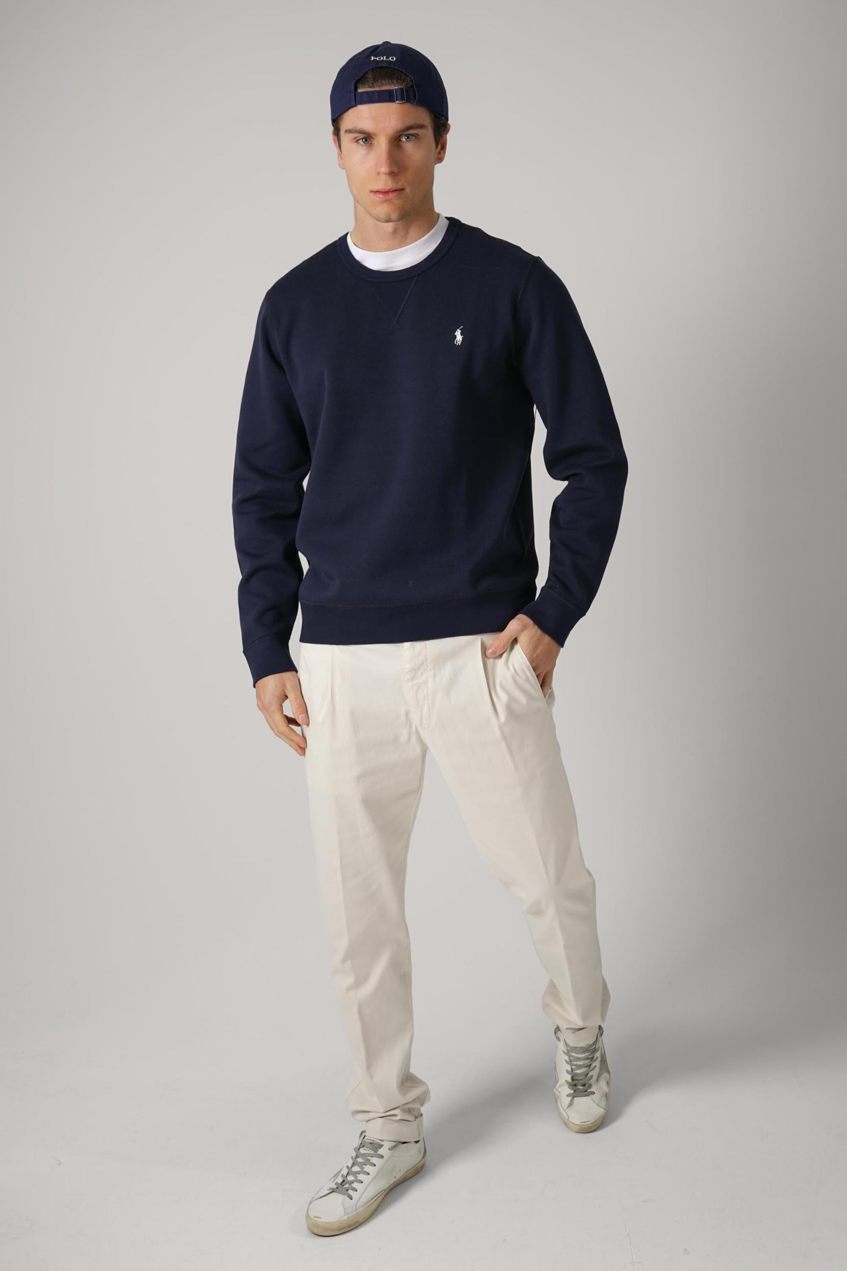 Ralph Lauren Cotton Sweater Navy