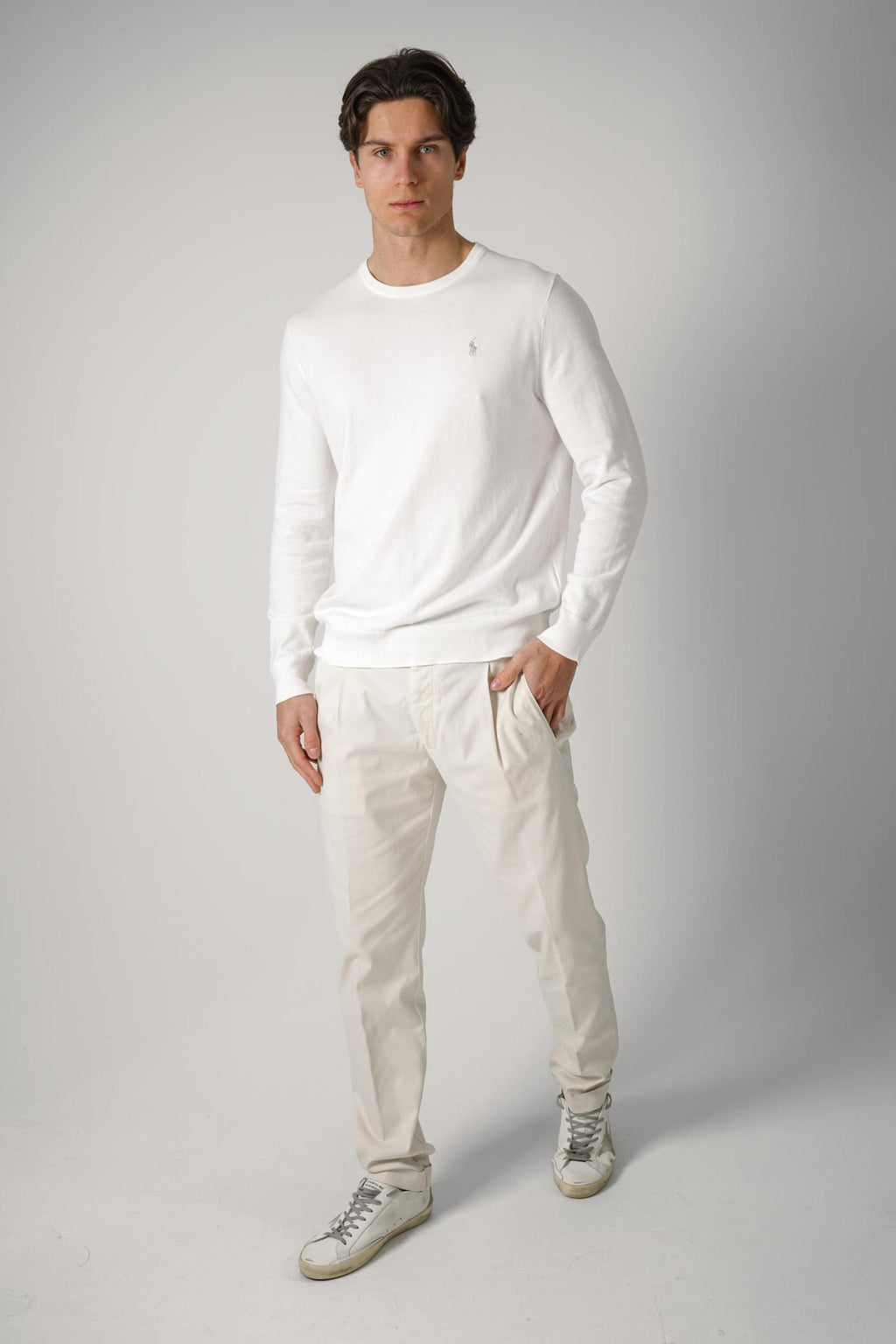 Ralph Lauren Cotton Sweater  White