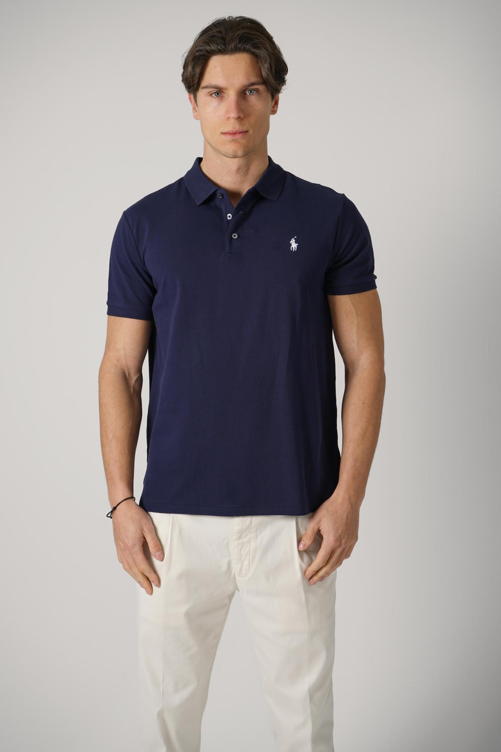 Ralph Lauren Custom Slim Fit Polo Navy