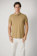 Ralph Lauren Custom Slim Fit Polo Tan