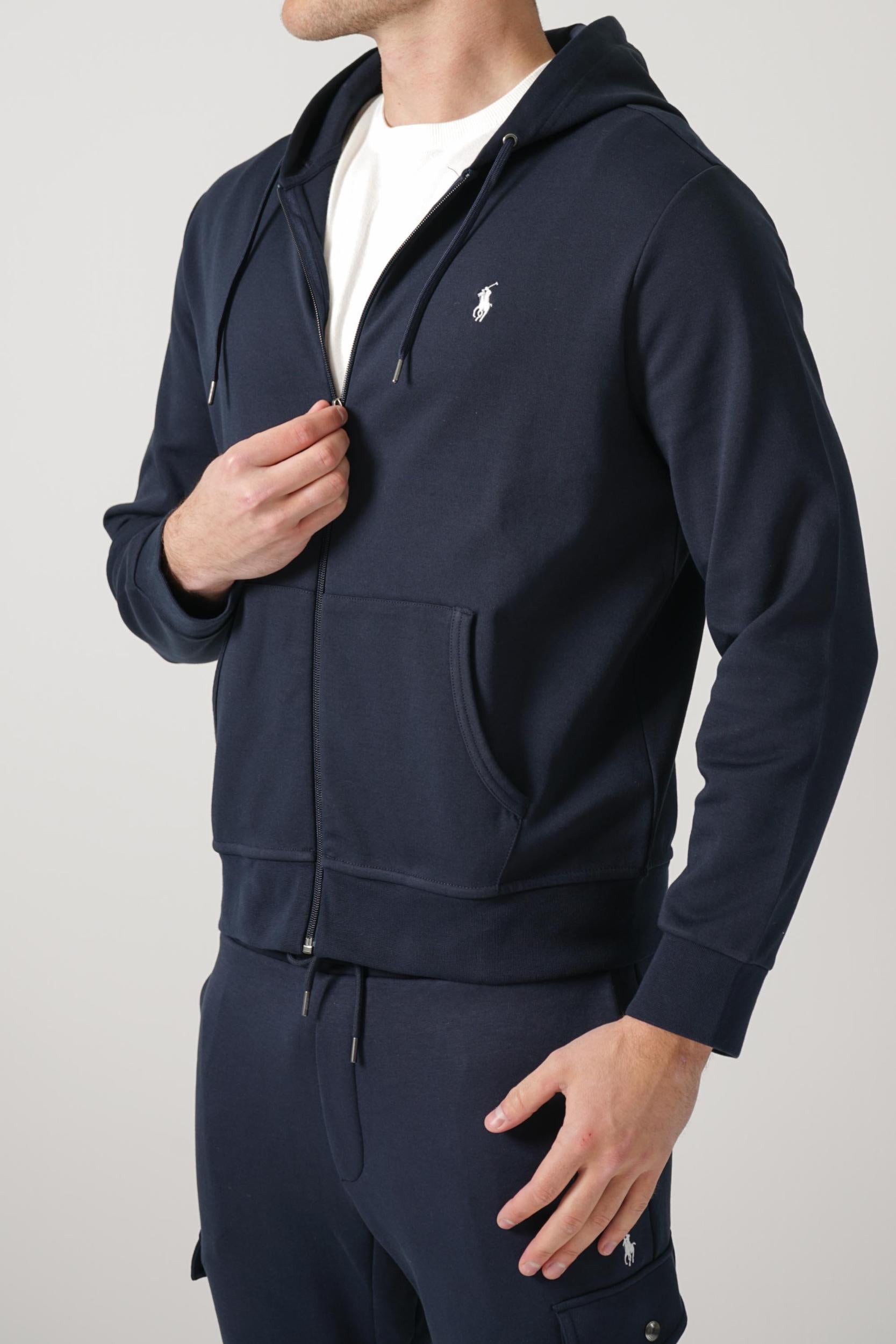 Ralph Lauren Fleece Zip-Up Vest Navy