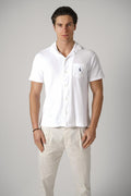 Ralph Lauren French Terry Polo Shirt White