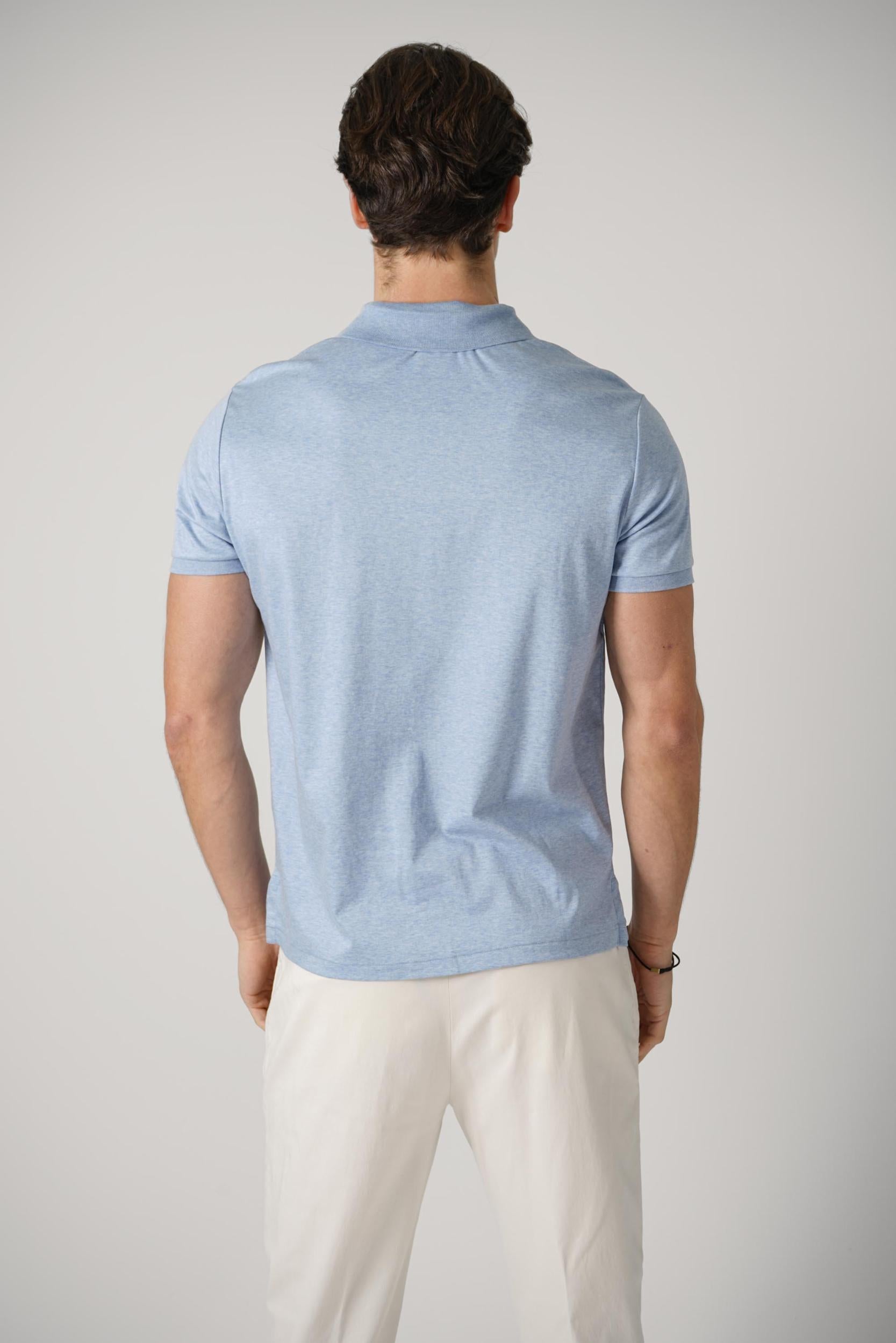 Ralph Lauren Jersey Fit Polo Blue