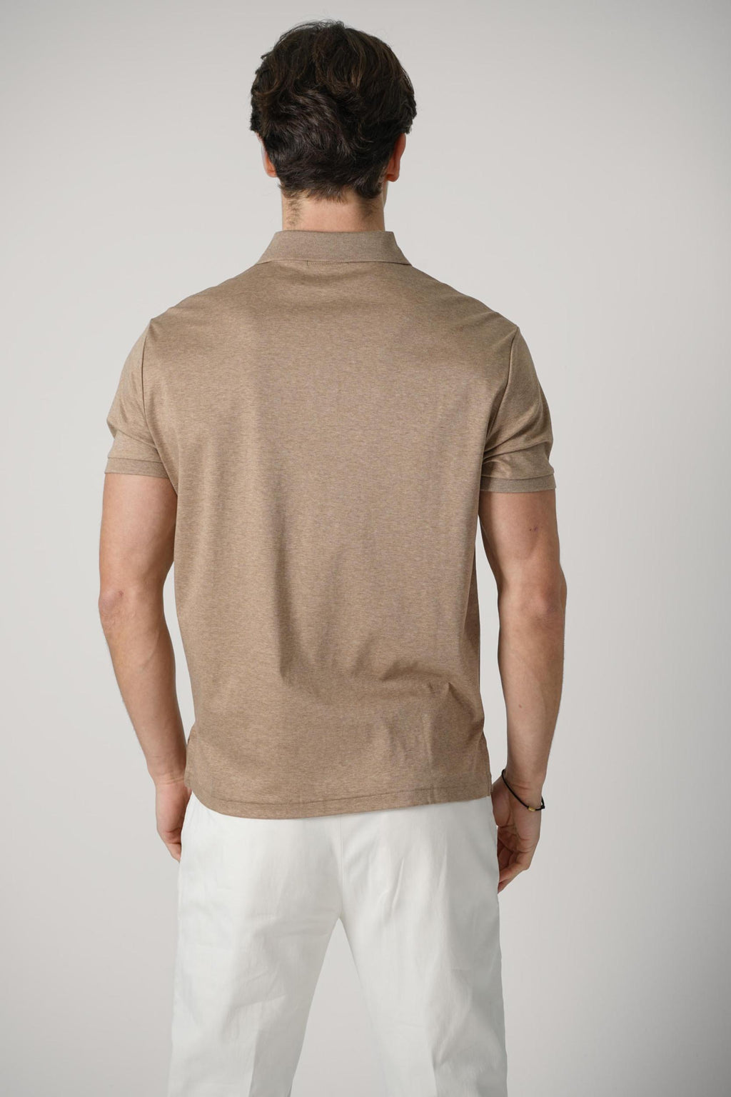 Ralph Lauren Jersey Fit Polo Brown