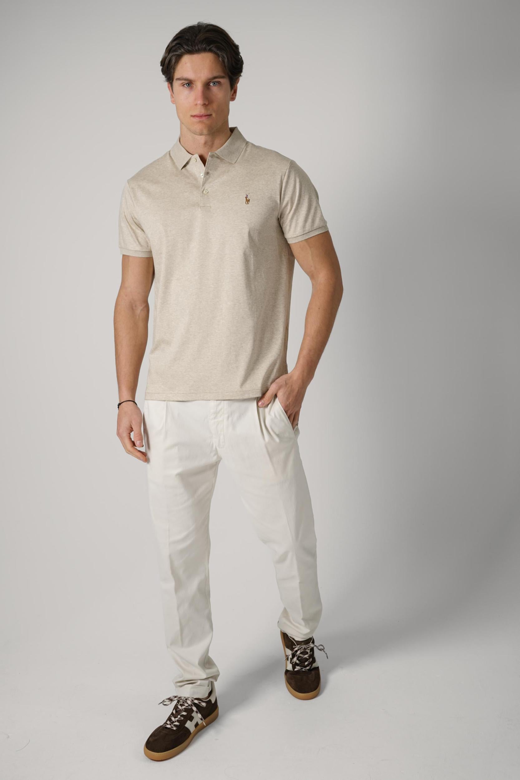Ralph Lauren Jersey Fit Polo Dune