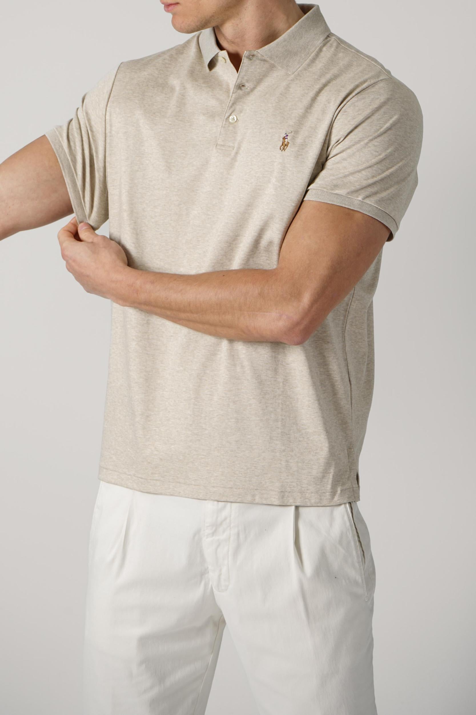 Ralph Lauren Jersey Fit Polo Dune