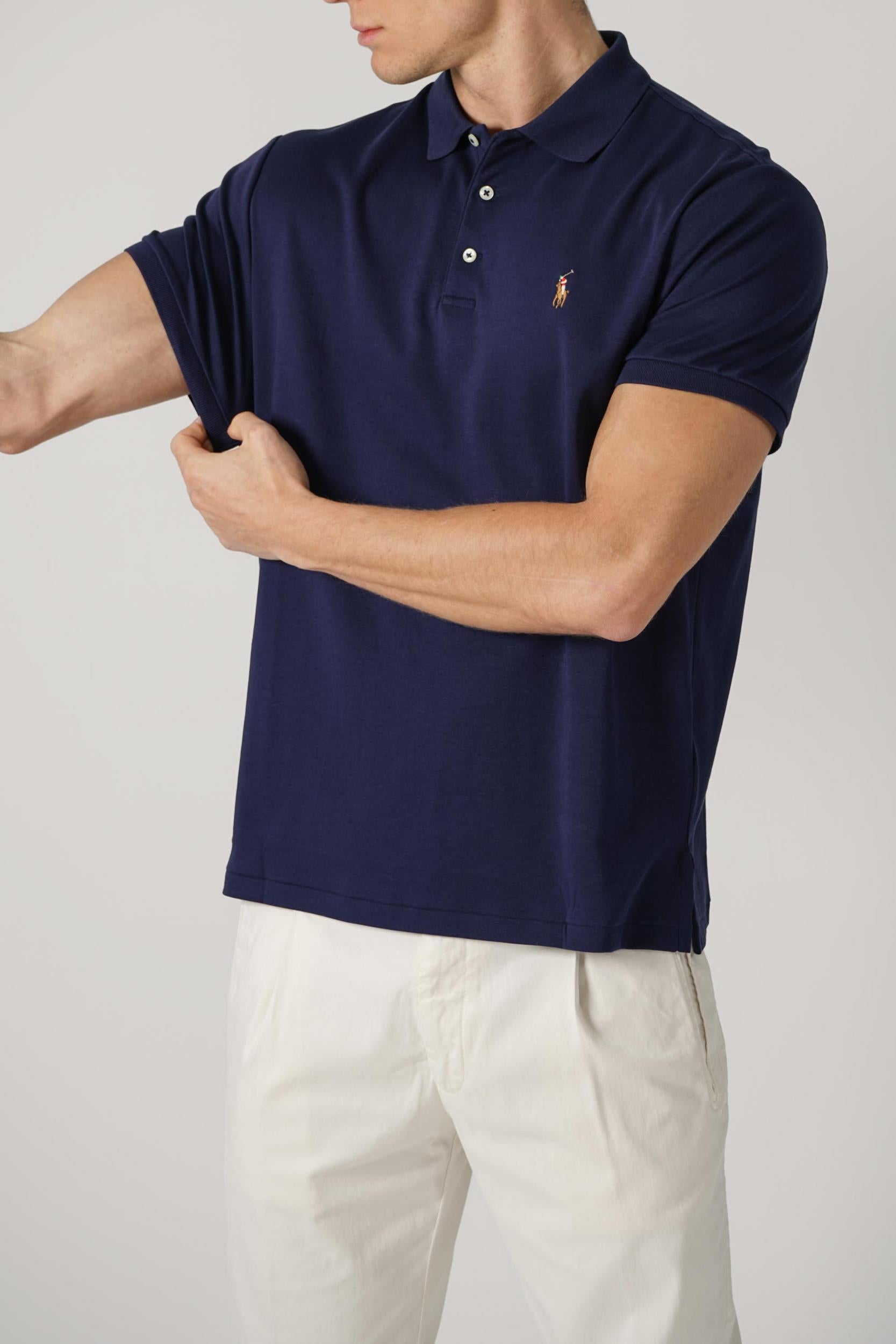 Ralph Lauren Jersey Fit Stretch  Polo Navy