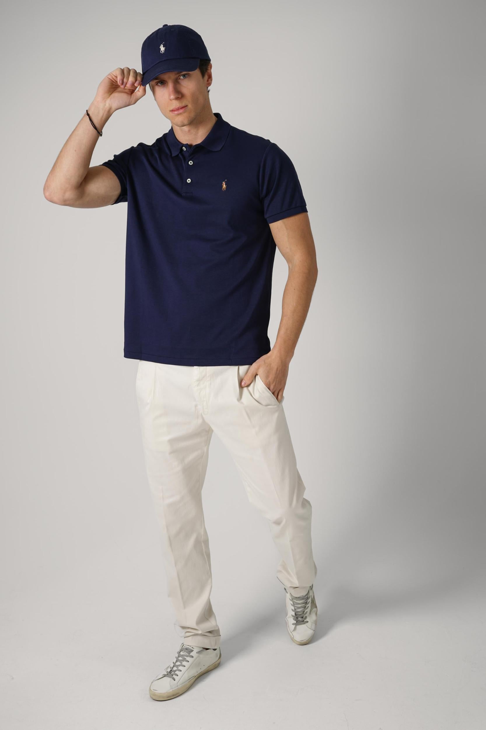 Ralph Lauren Jersey Fit Stretch  Polo Navy