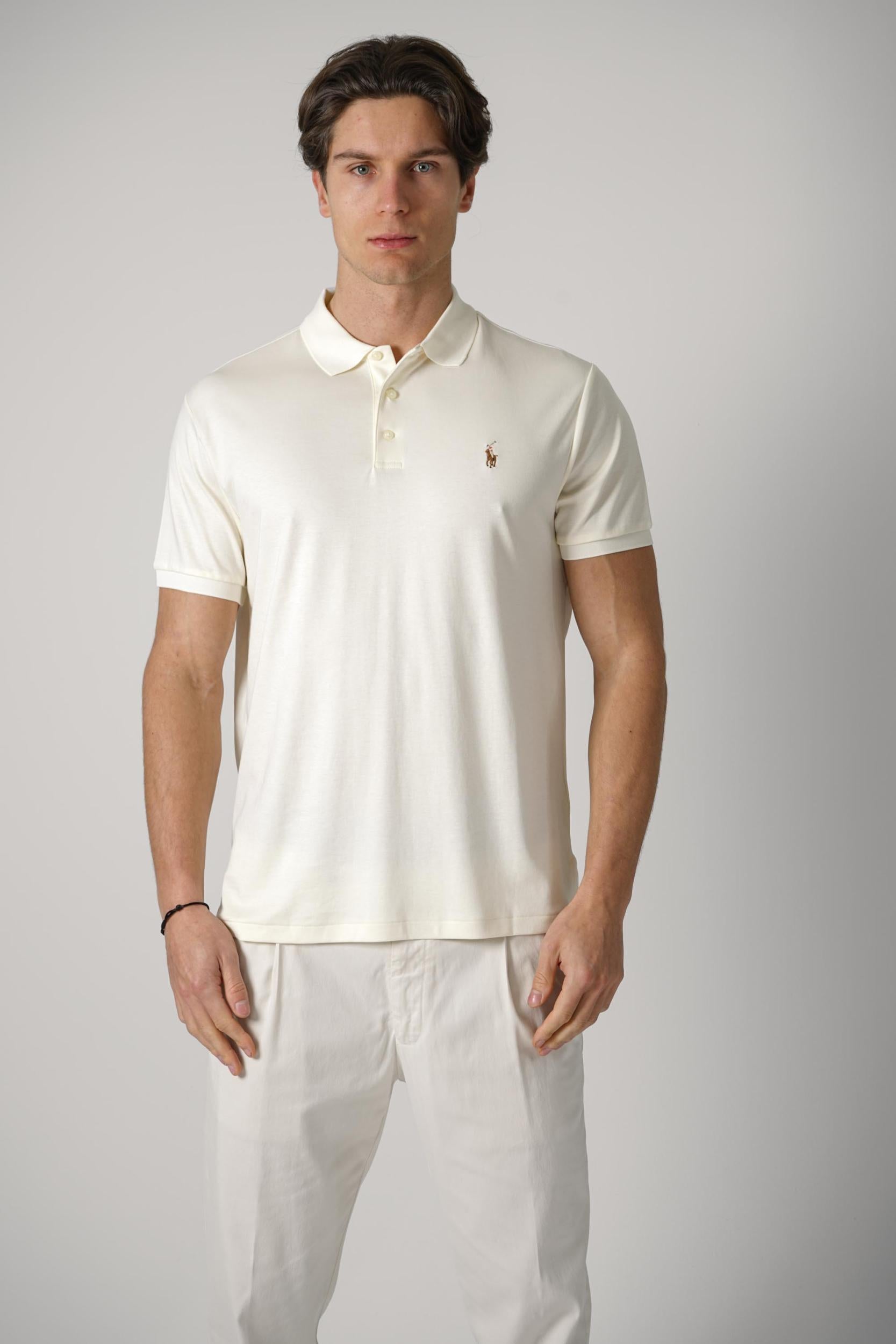 Ralph Lauren Polo Jersey Fit Pale Cream