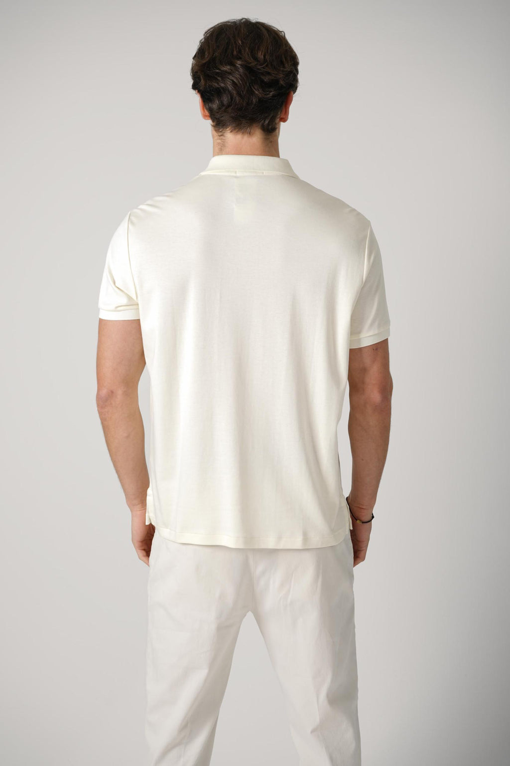 Ralph Lauren Polo Jersey Fit Pale Cream