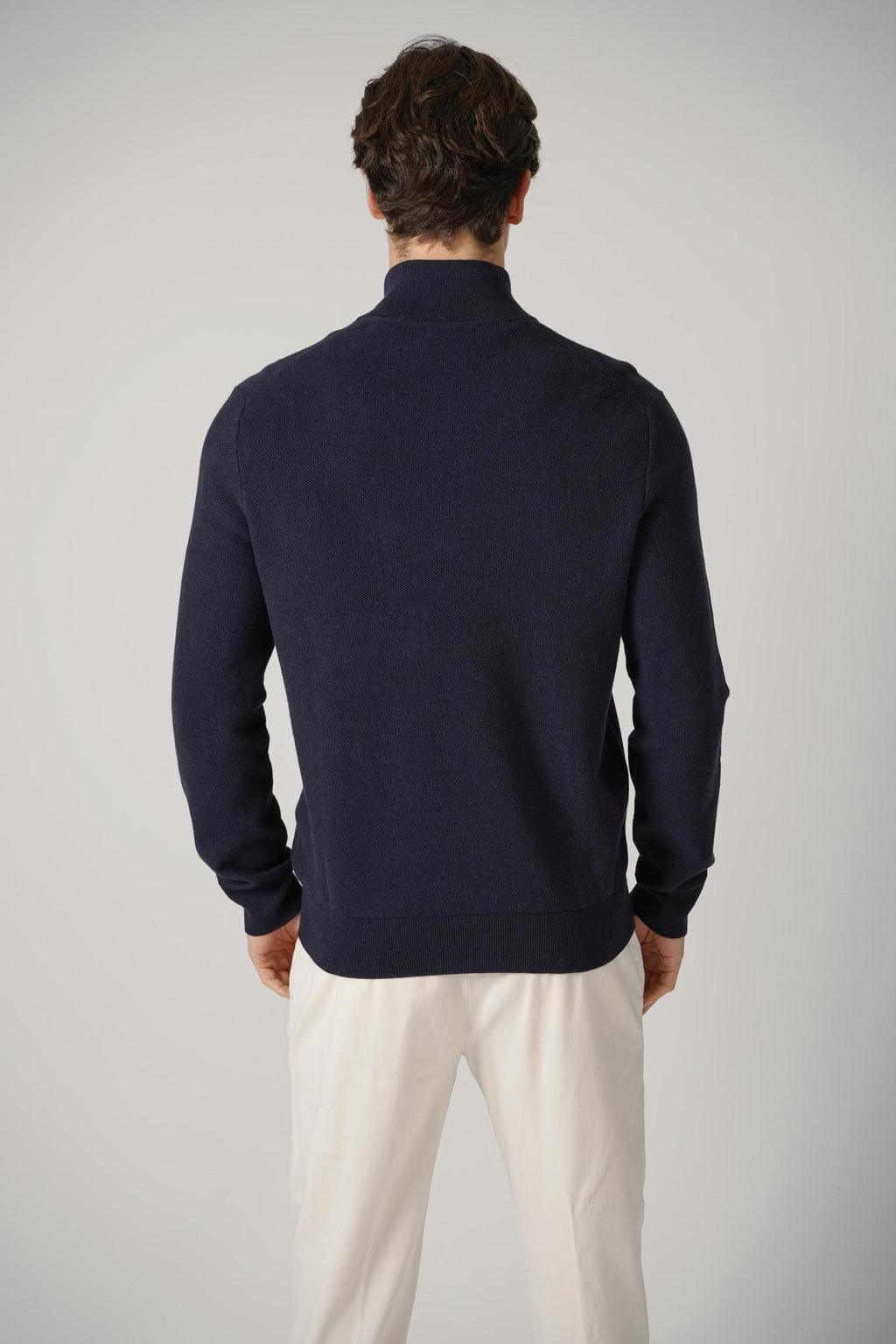 Ralph Lauren Quarter Zip Knitwear Navy