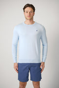 Ralph Lauren Slim Fit Knit Sweater Light Blue