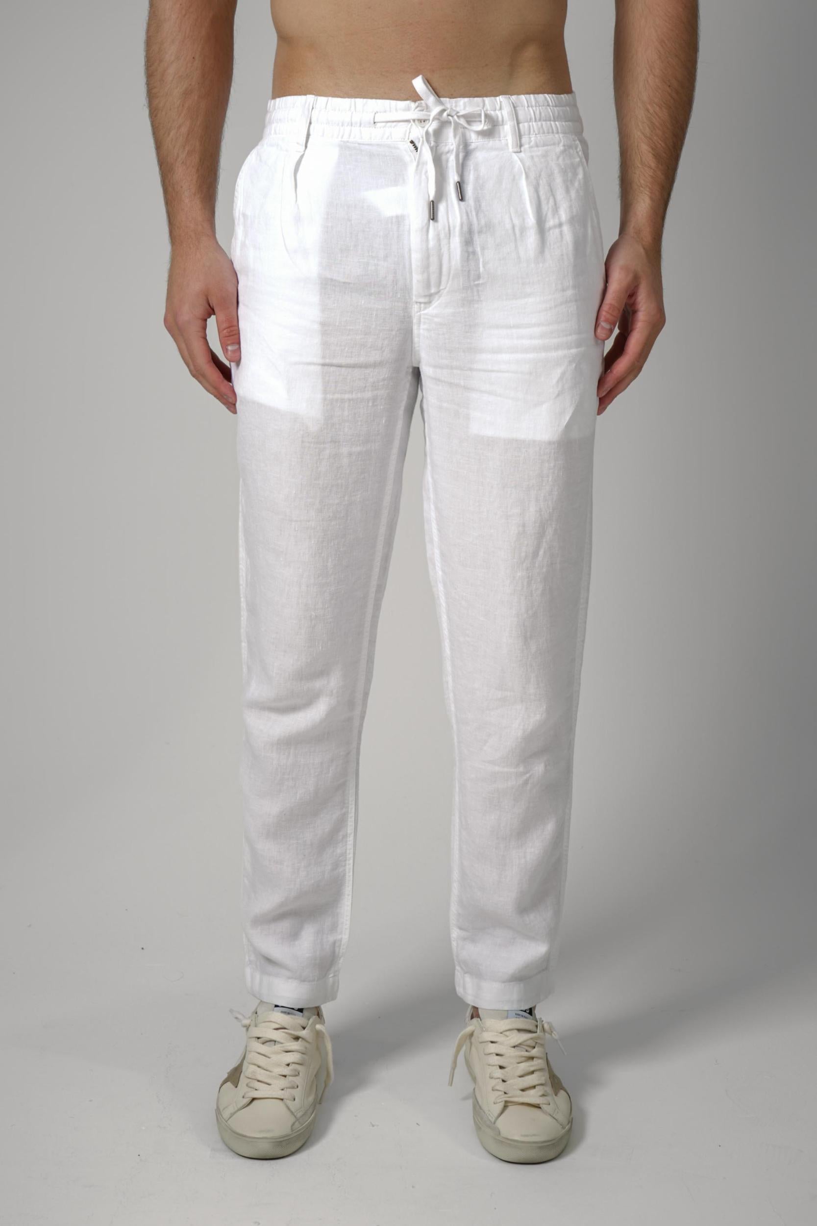 Ralph Lauren Slim Tapered Fit Linen Trousers