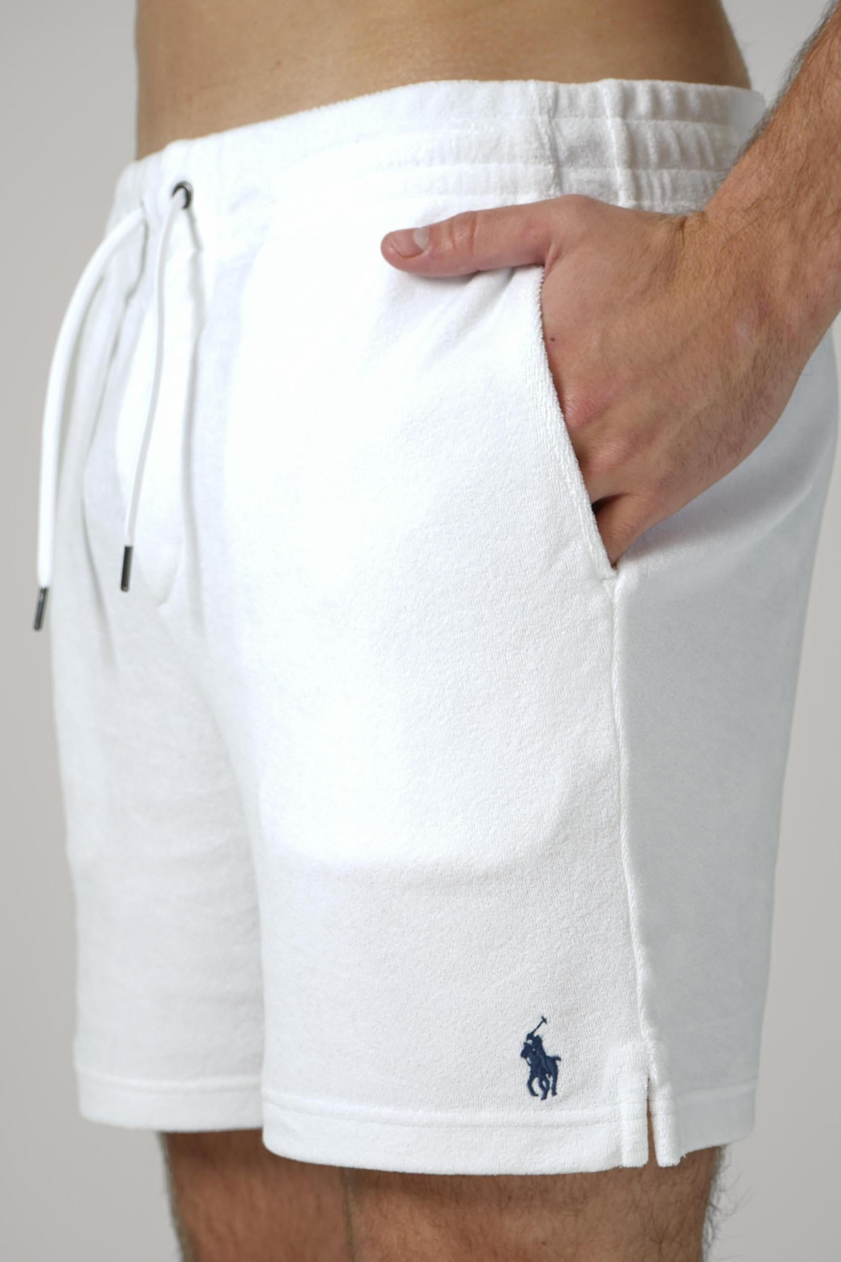 Ralph Lauren Toweling Shorts White