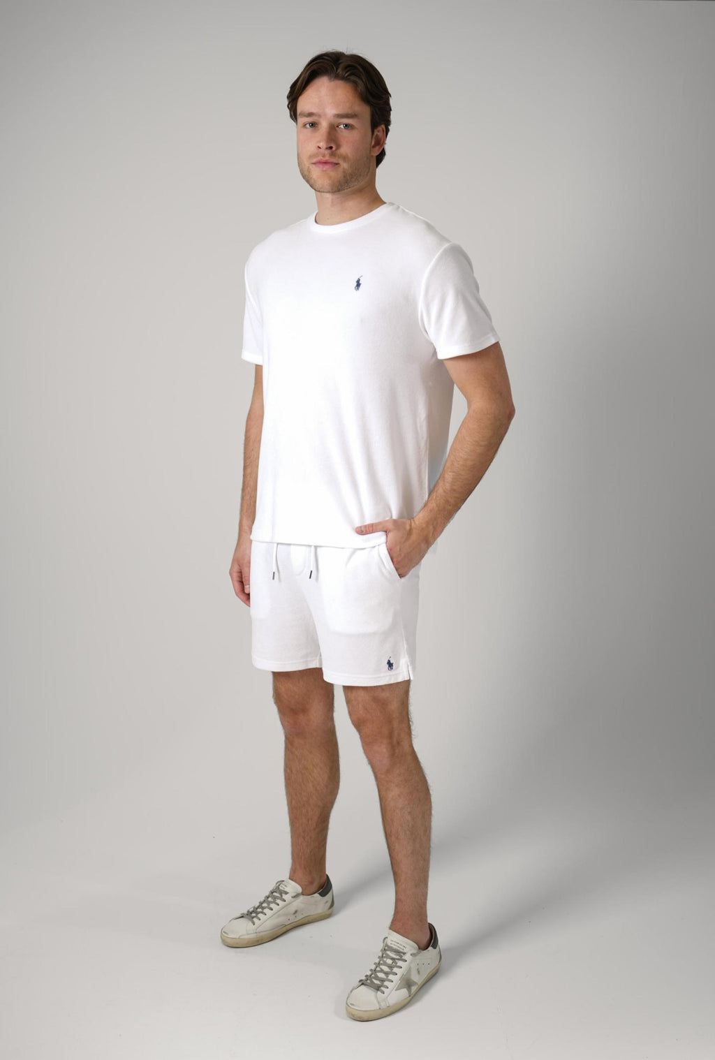 Ralph Lauren Toweling Shorts White