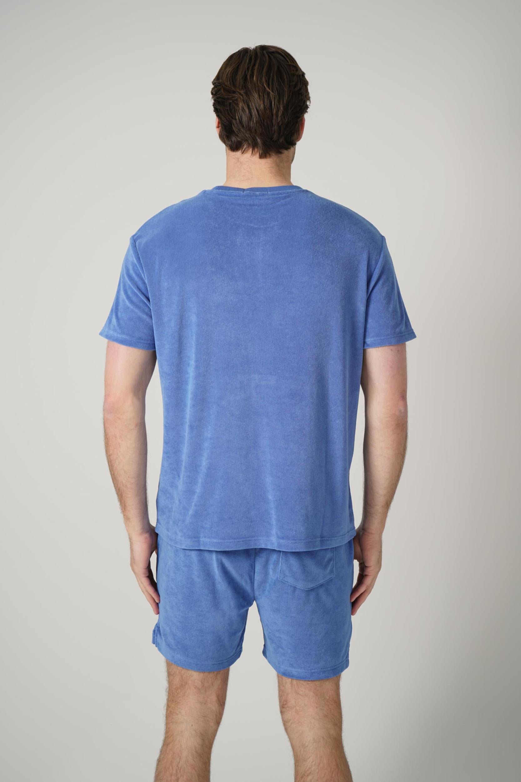 Ralph Lauren Toweling  T-Shirt Classic Fit Blue