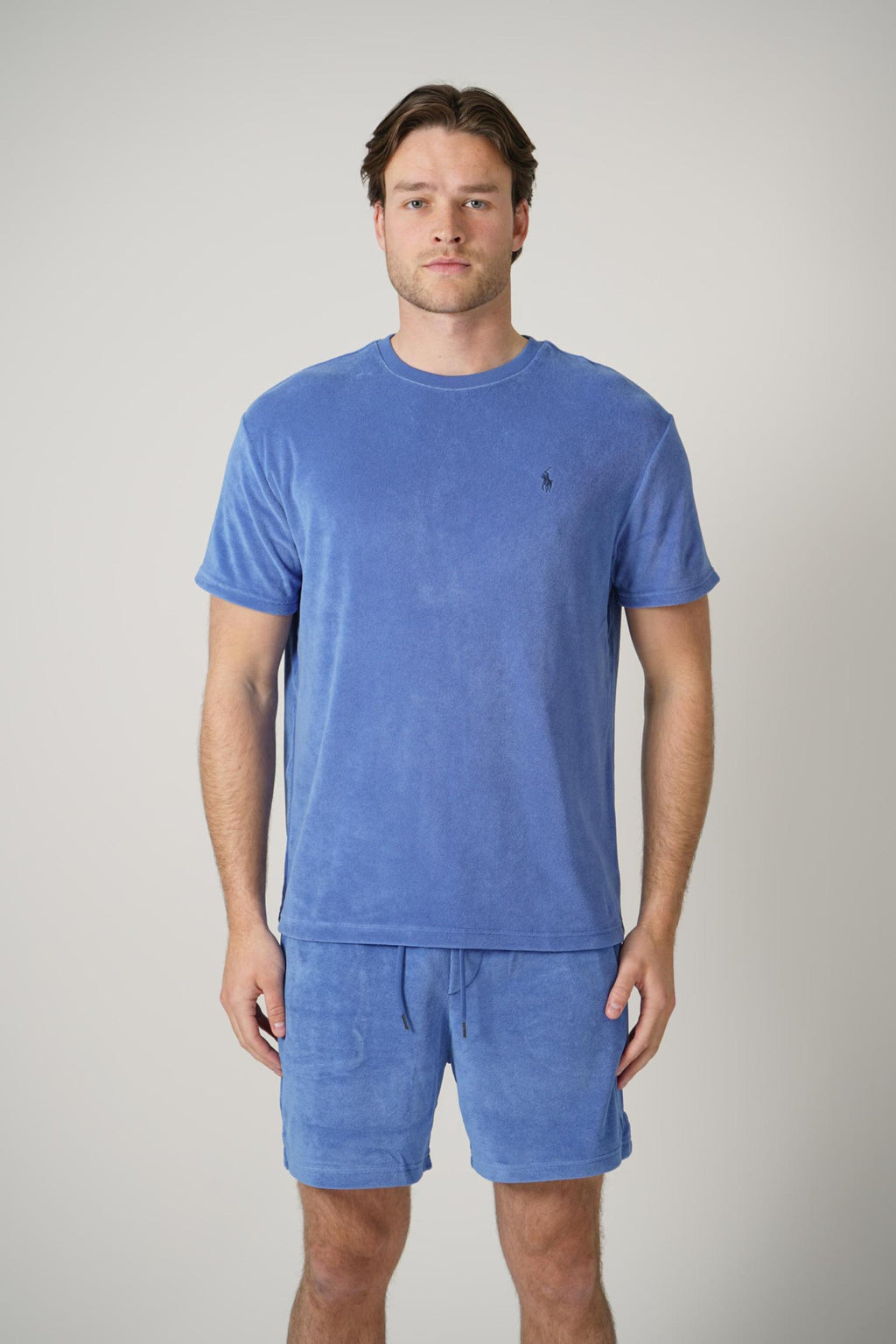 Ralph Lauren Toweling  T-Shirt Classic Fit Blue