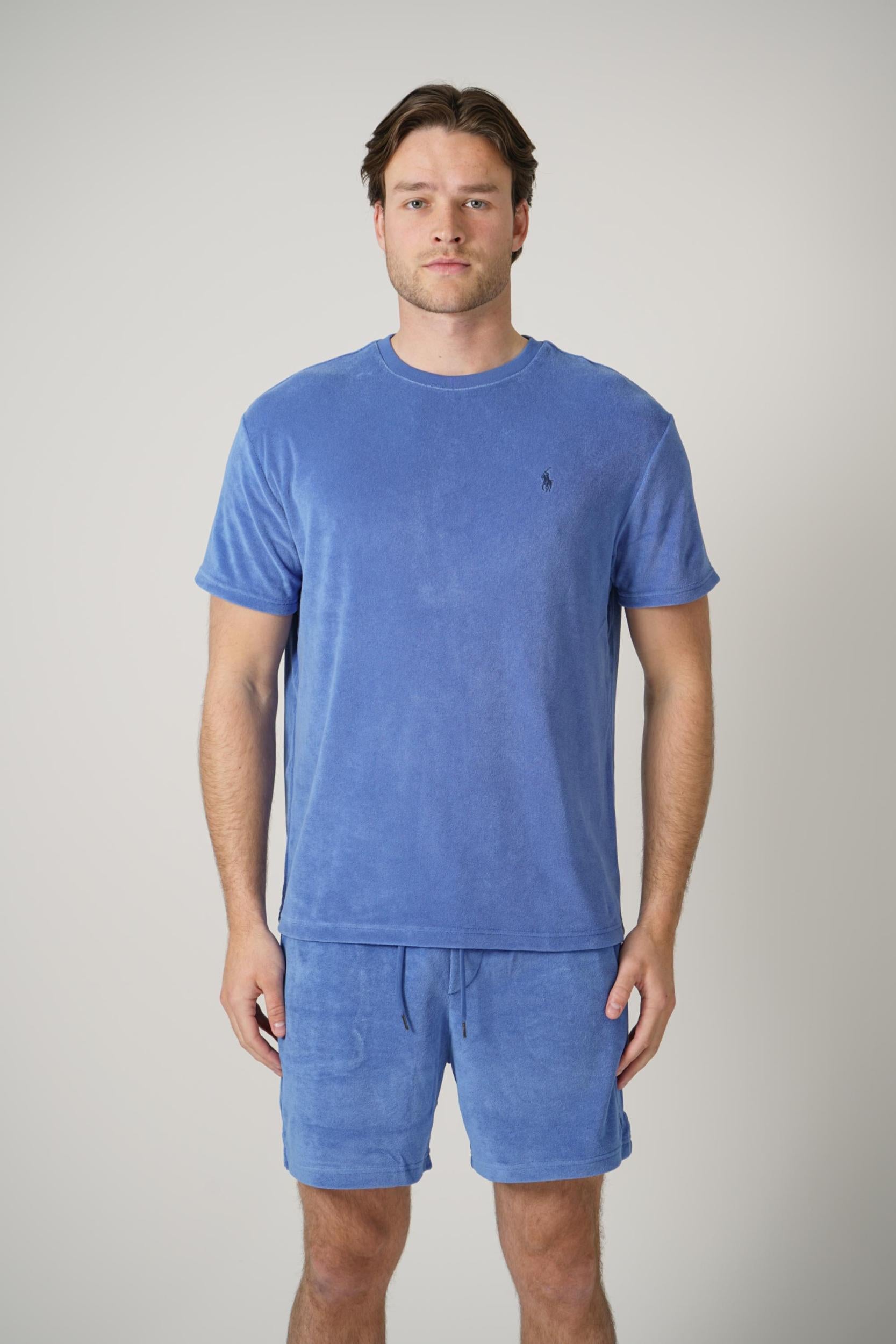 Ralph Lauren Toweling  T-Shirt Classic Fit Blue