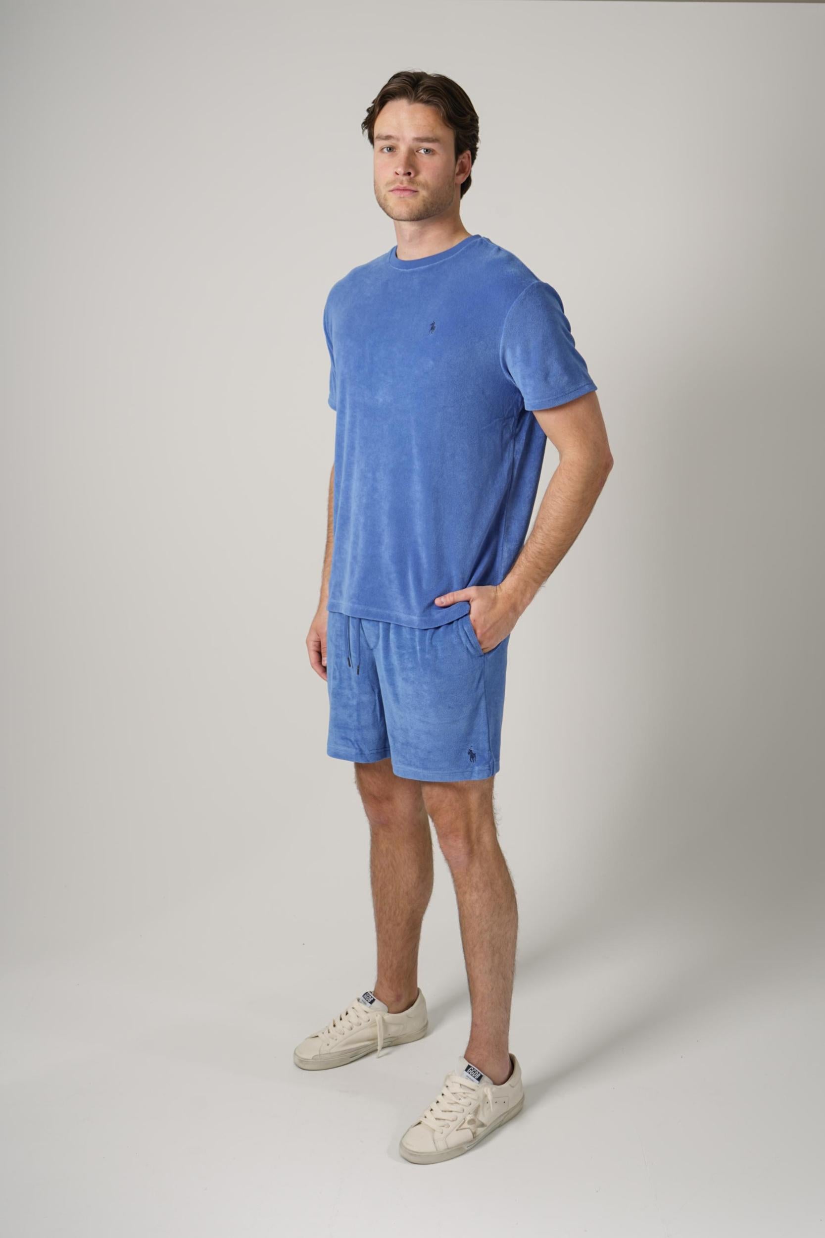 Ralph Lauren Toweling  T-Shirt Classic Fit Blue