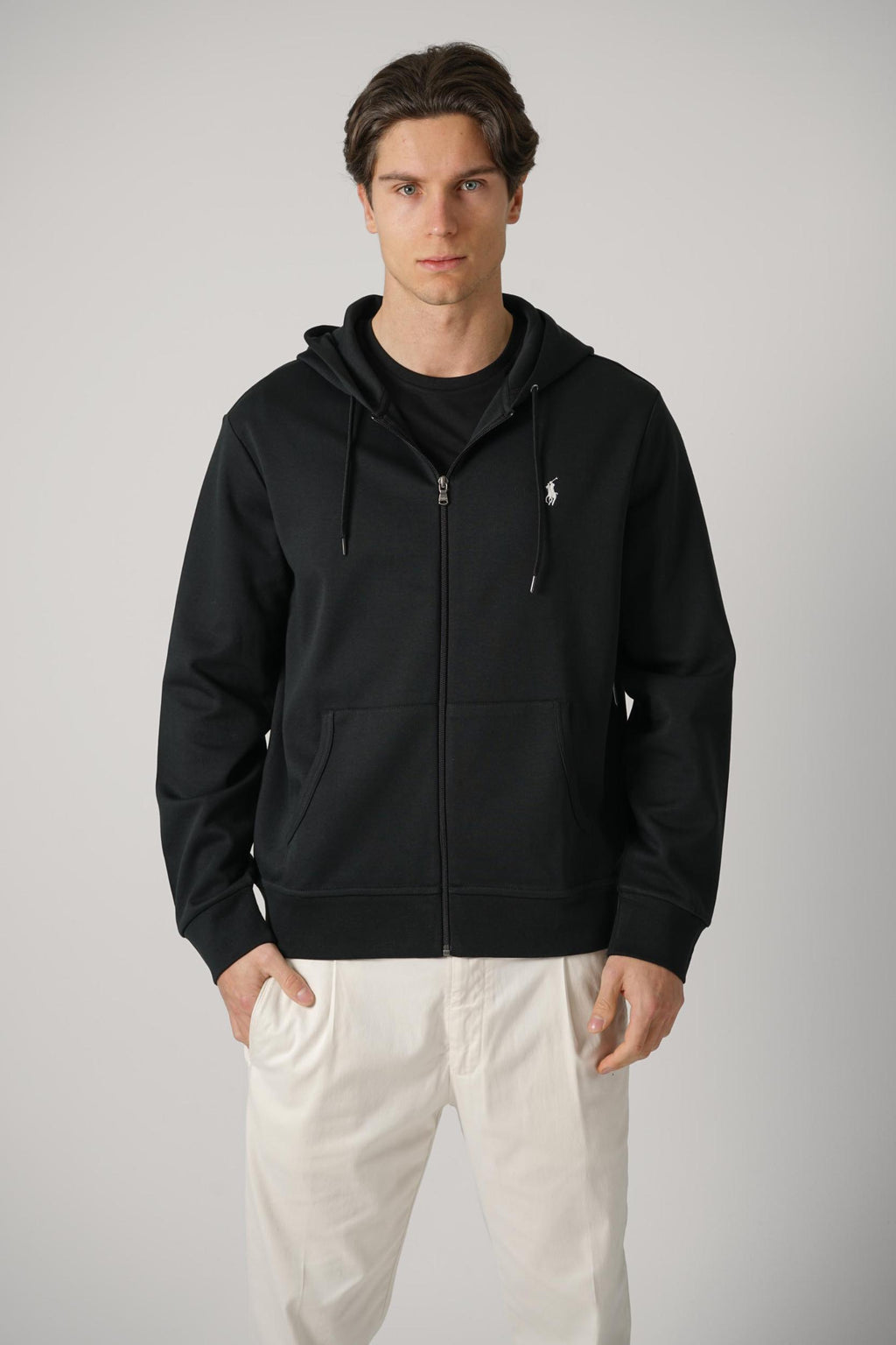 Ralph Lauyren Zip-Up Hoodie Black