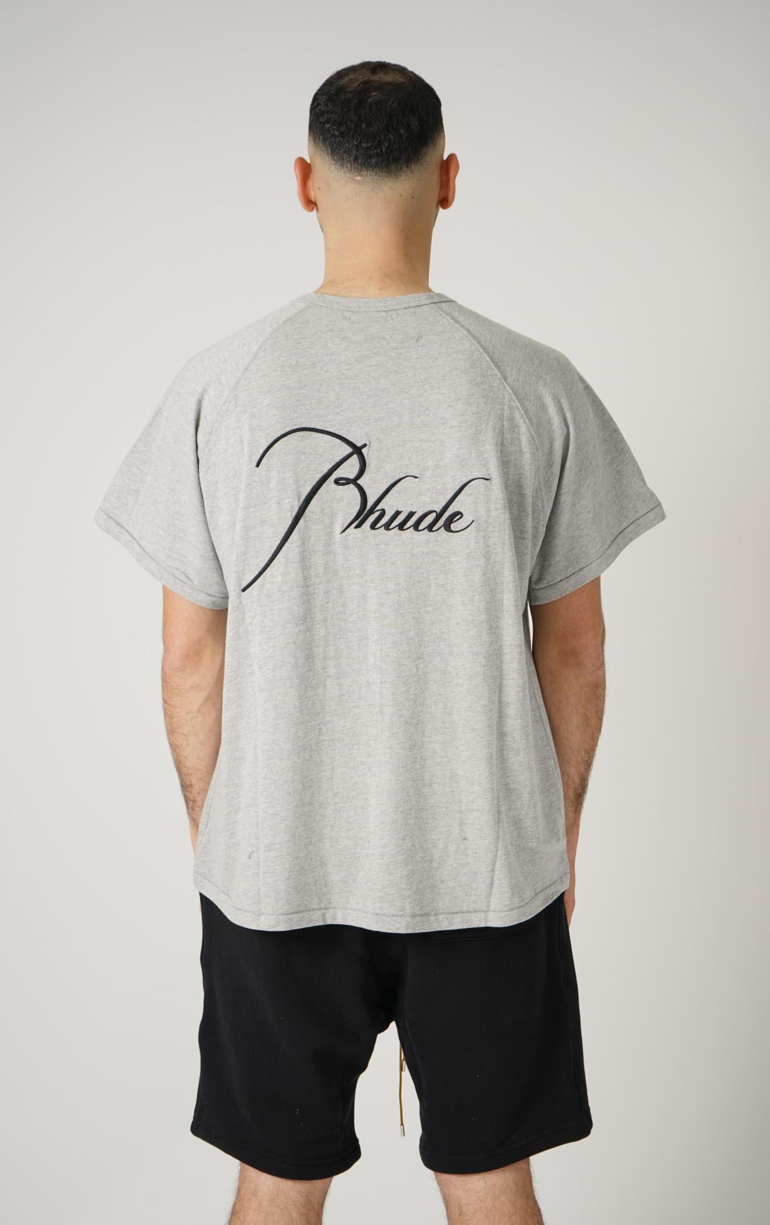 Rhude Classique Raglan Tee Grey