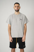 Rhude Classique Raglan Tee Grey