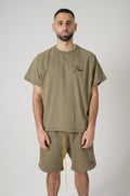 Rhude Classique Raglan Tee Moss Green