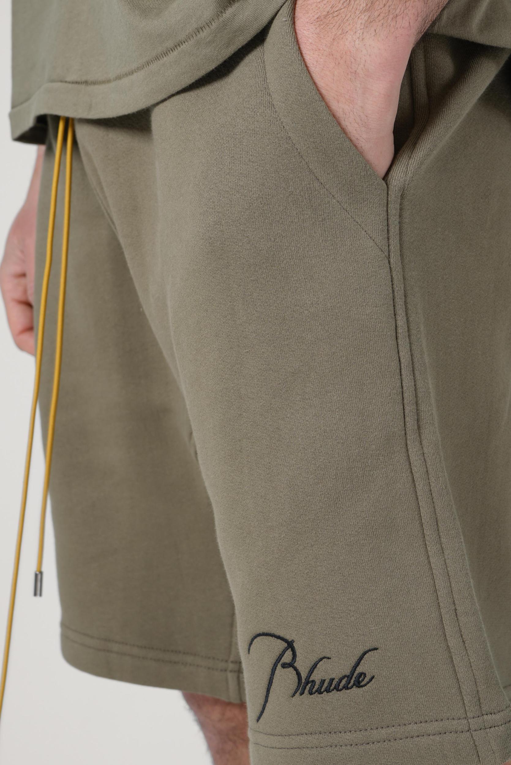 Rhude Classique Sweatshorts Moss Green