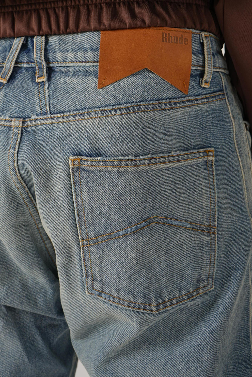 Rhude Indigo Traxedo Denim Blue