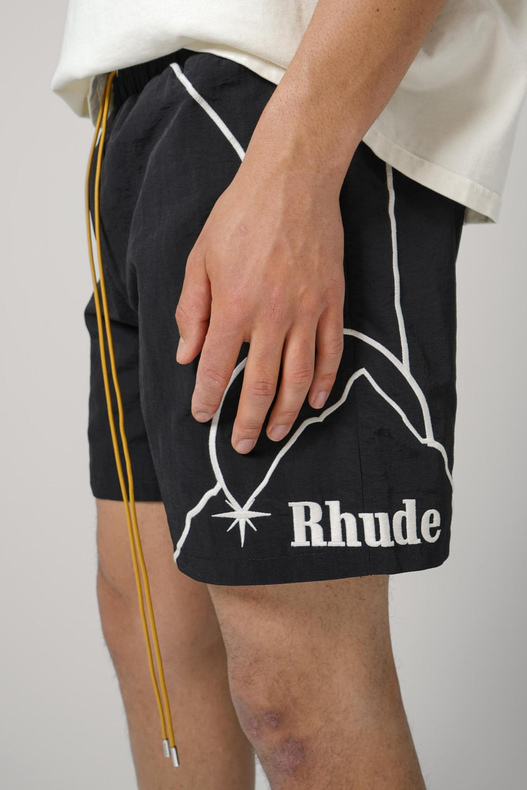 Rhude Moonlight Pisa Short Black/White