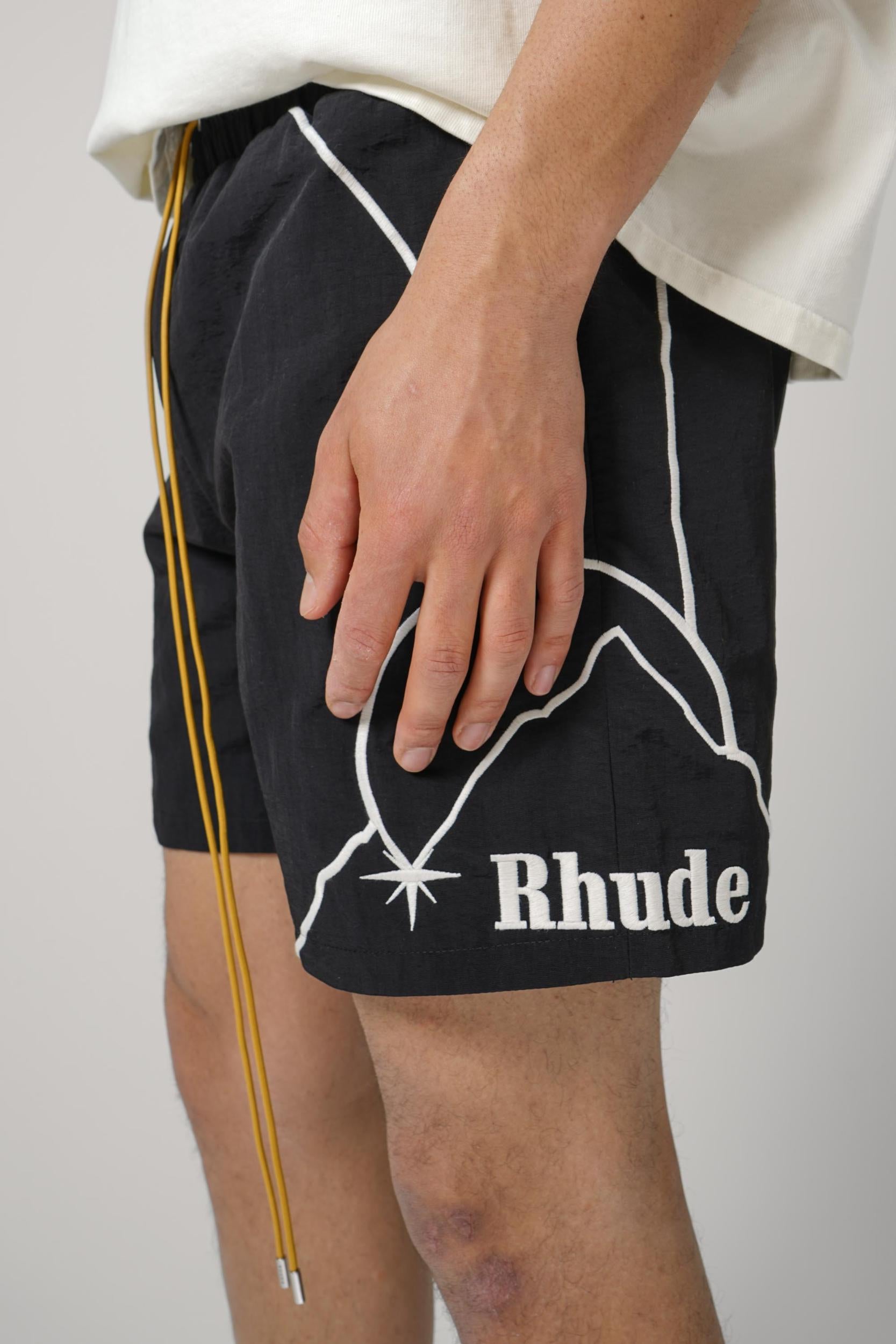 Rhude Moonlight Pisa Short Black/White