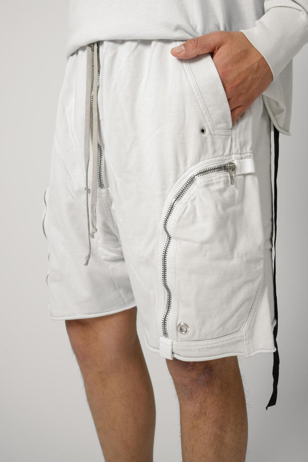 Rick Owens Drkshdw Bauhaus Pods Milk Wash